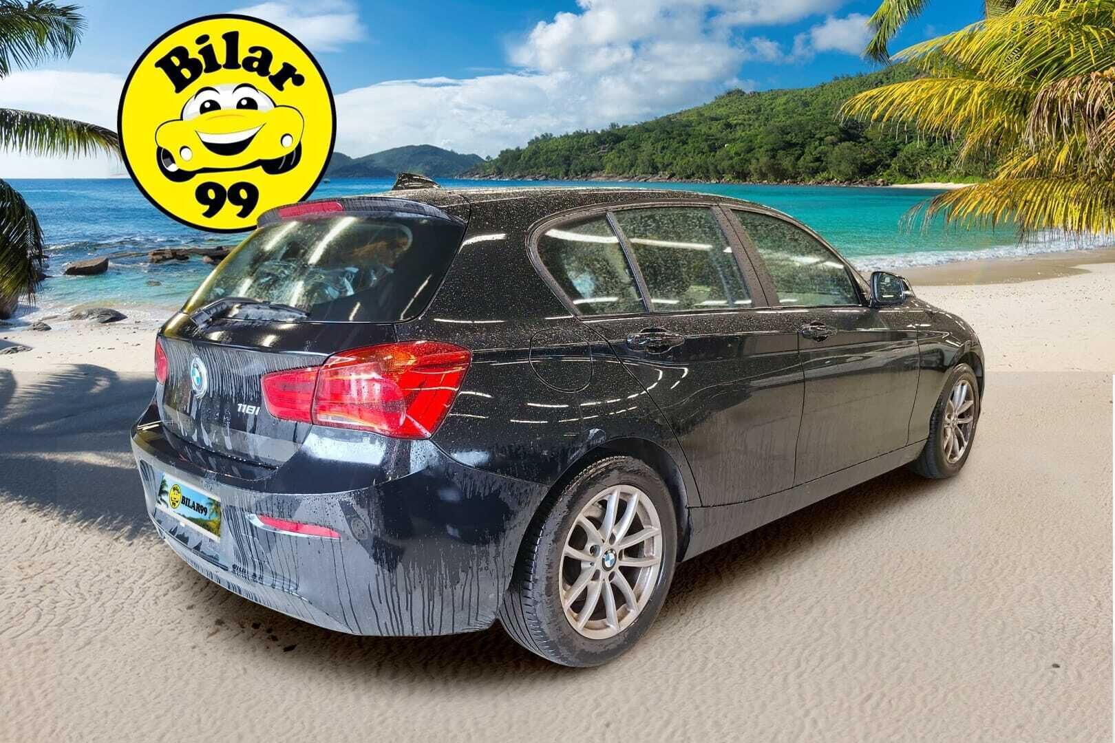 BMW 118 2018 F20 Hatchback 118i A Automatic Edition - | Vakionopeudensäädin | Lohko sisähaaralla | Avaimeton käynnistys | Kahdet aluvanteet ja renkaat | Automaattinen ilmastointi |