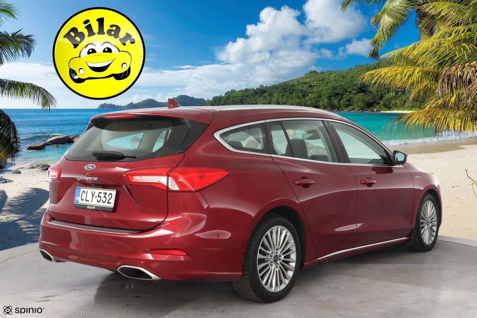 Ford Focus 2019 1,5 EcoBoost 150hv A8 Vignale Wagon - Webasto | ACC | Kamera | Nahkasisusta | Hud | Keyless | S.kontti | Suomi-auto | Huollettu 85tkm | Kahdet renkaat | 2-Omisteinen |