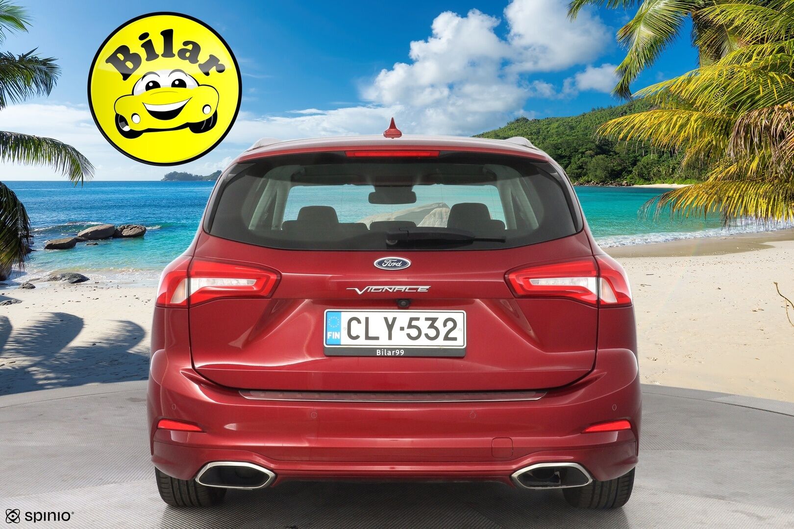Ford Focus 2019 1,5 EcoBoost 150hv A8 Vignale Wagon - Webasto | ACC | Kamera | Nahkasisusta | Hud | Keyless | S.kontti | Suomi-auto | Huollettu 85tkm | Kahdet renkaat | 2-Omisteinen |