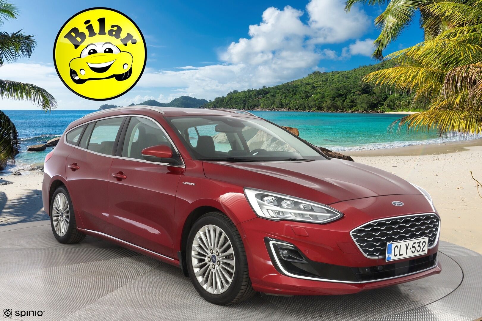 Ford Focus 2019 1,5 EcoBoost 150hv A8 Vignale Wagon - Webasto | ACC | Kamera | Nahkasisusta | Hud | Keyless | S.kontti | Suomi-auto | Huollettu 85tkm | Kahdet renkaat | 2-Omisteinen |