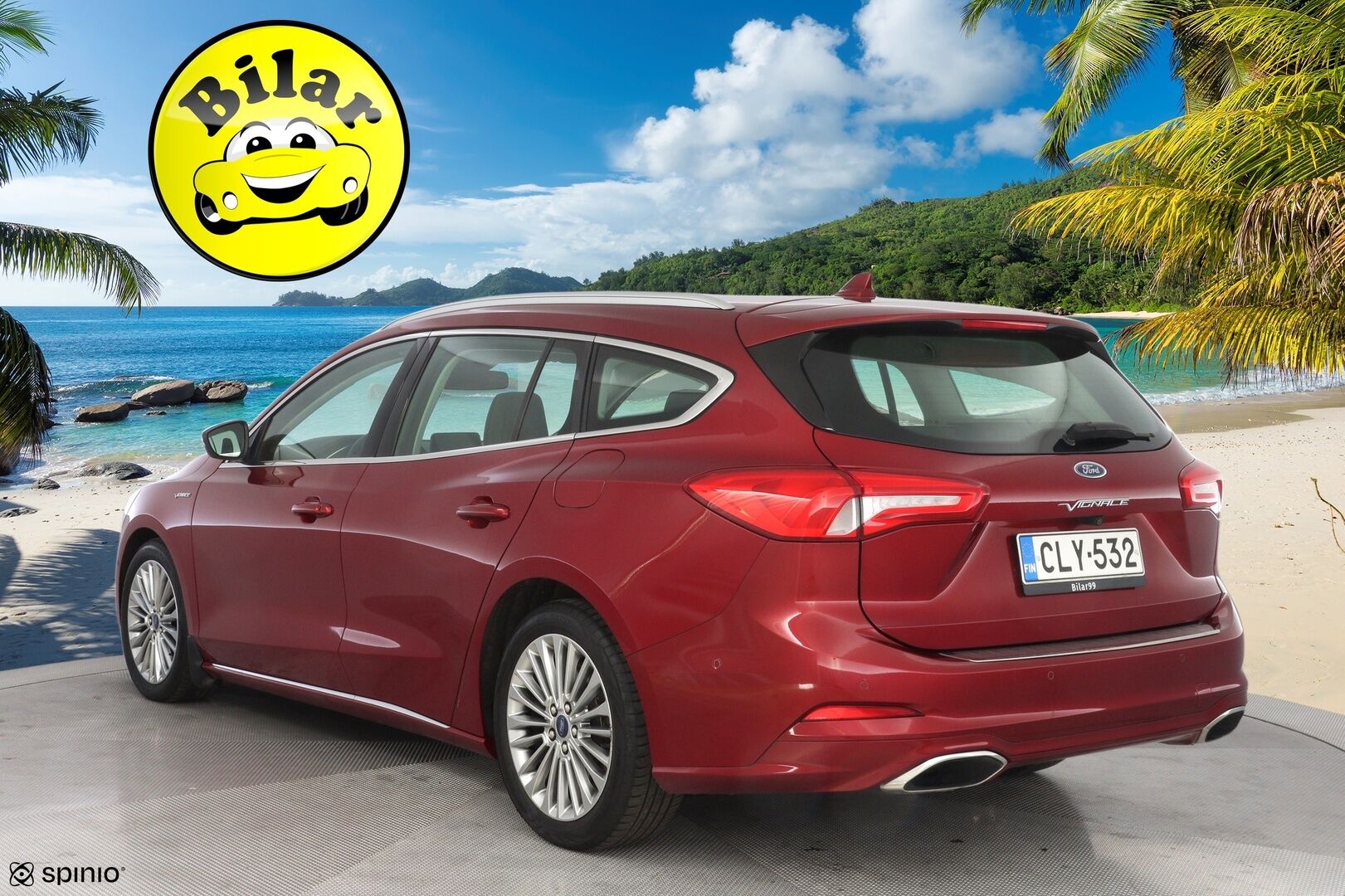Ford Focus 2019 1,5 EcoBoost 150hv A8 Vignale Wagon - Webasto | ACC | Kamera | Nahkasisusta | Hud | Keyless | S.kontti | Suomi-auto | Huollettu 85tkm | Kahdet renkaat | 2-Omisteinen |
