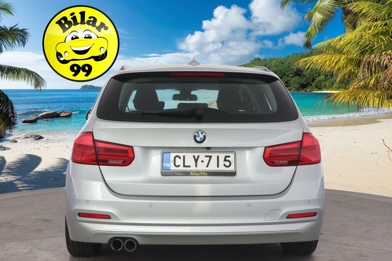 BMW 320 2016 F31 Touring 320d TwinPower Turbo * Hifi / LED / Keyless / P-Kamera / Navi * - * Kahdet renkaat / Särmä historia *