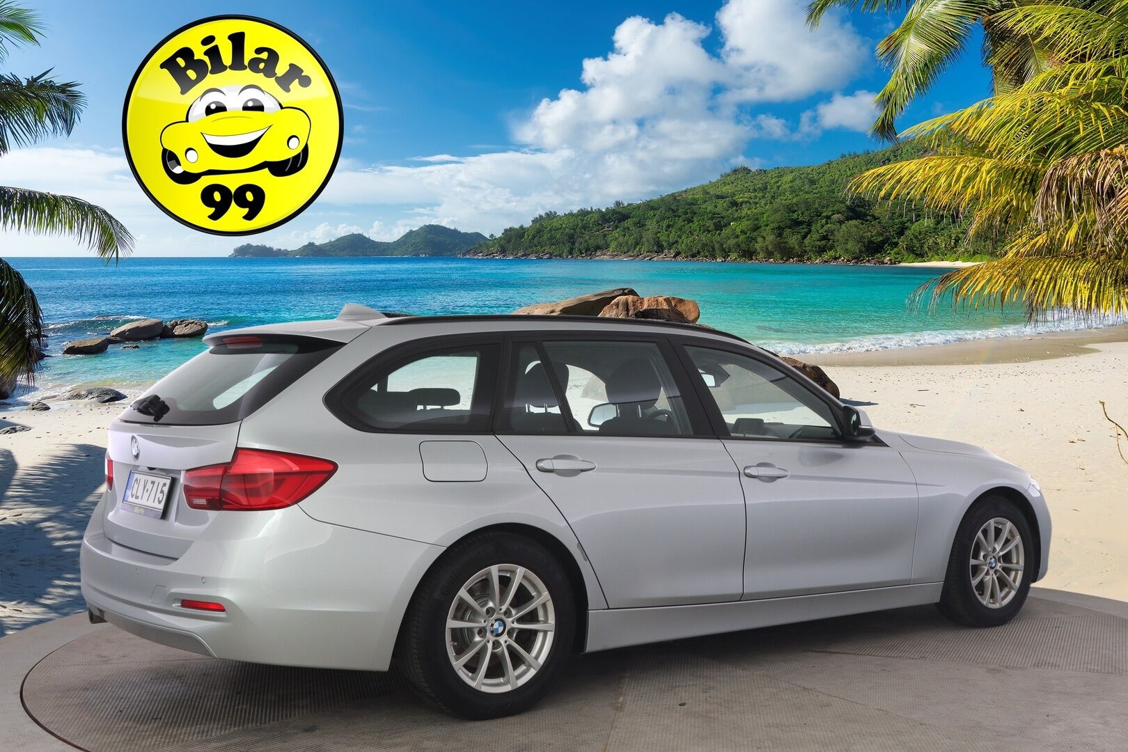 BMW 320 2016 F31 Touring 320d TwinPower Turbo * Hifi / LED / Keyless / P-Kamera / Navi * - * Kahdet renkaat / Särmä historia *