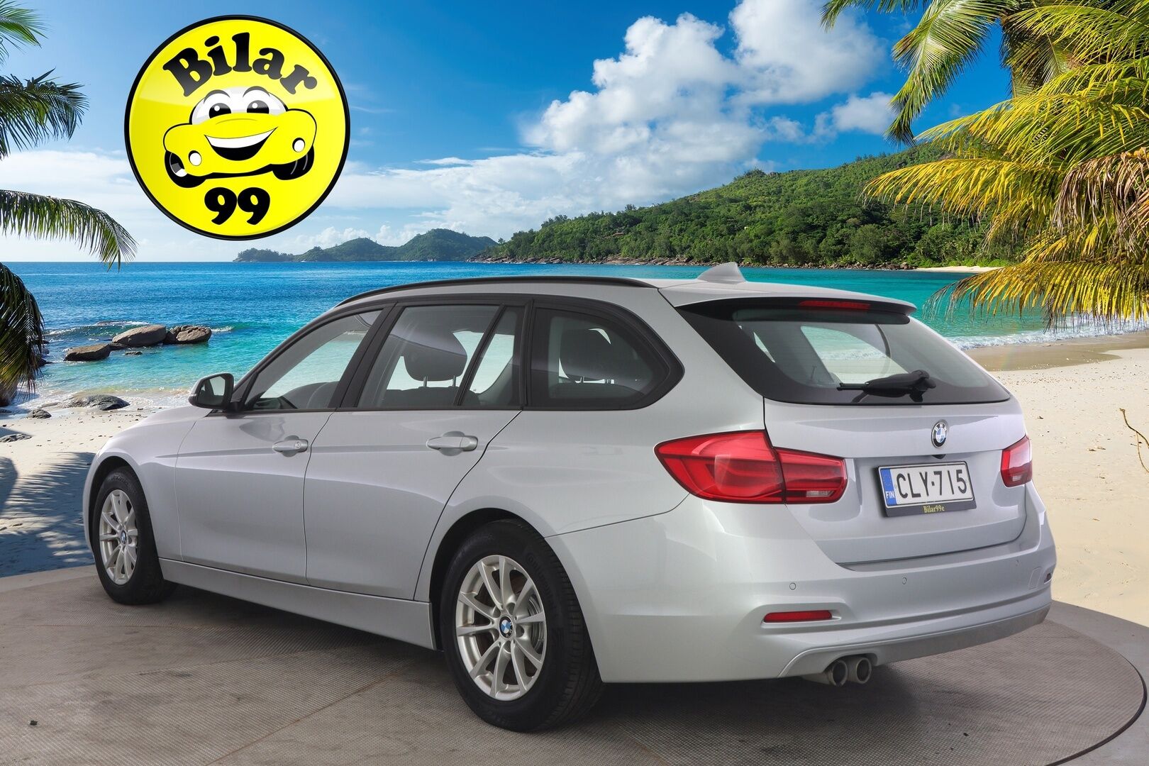 BMW 320 2016 F31 Touring 320d TwinPower Turbo * Hifi / LED / Keyless / P-Kamera / Navi * - * Kahdet renkaat / Särmä historia *