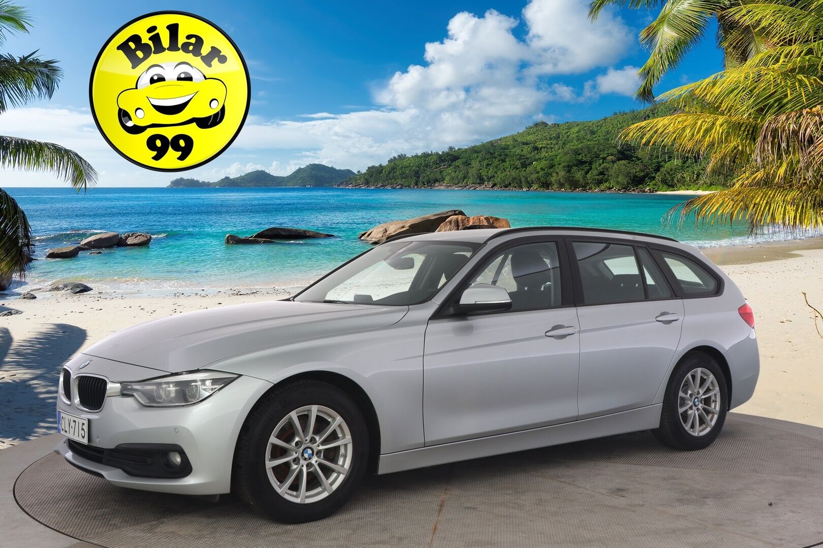 BMW 320 2016 F31 Touring 320d TwinPower Turbo * Hifi / LED / Keyless / P-Kamera / Navi * - * Kahdet renkaat / Särmä historia *