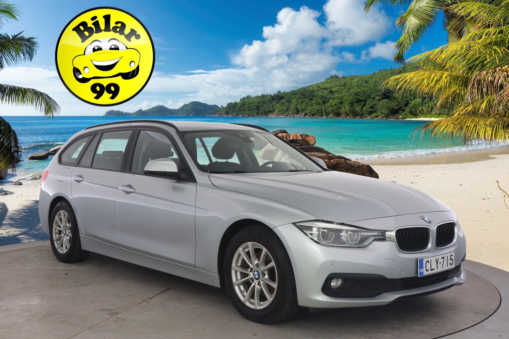 BMW 320 2016 F31 Touring 320d TwinPower Turbo * Hifi / LED / Keyless / P-Kamera / Navi * - * Kahdet renkaat / Särmä historia *