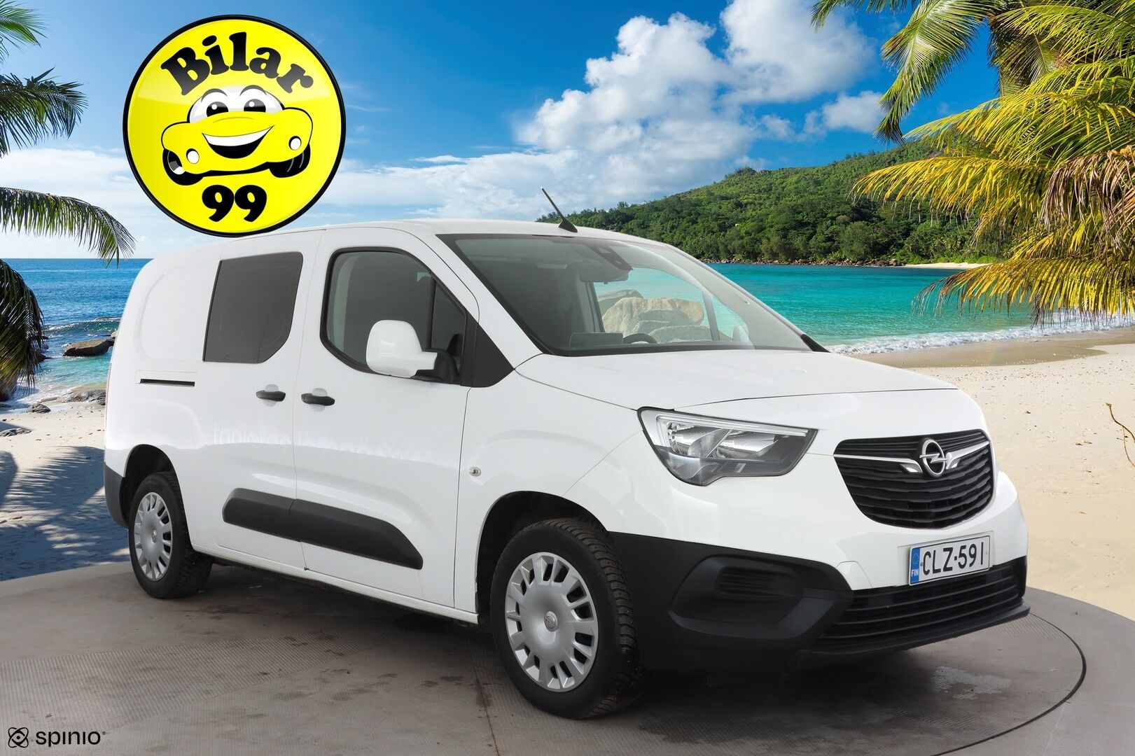 Opel Combo 2019 Cargo XL Enjoy 1,5 Diesel Turbo S/S 75 kW MT5 * Vakkari / Webasto / P.tutka / Apple&Android * - 1.OM Suomi-auto / Kahdet Renkaat / Merkkihuollot