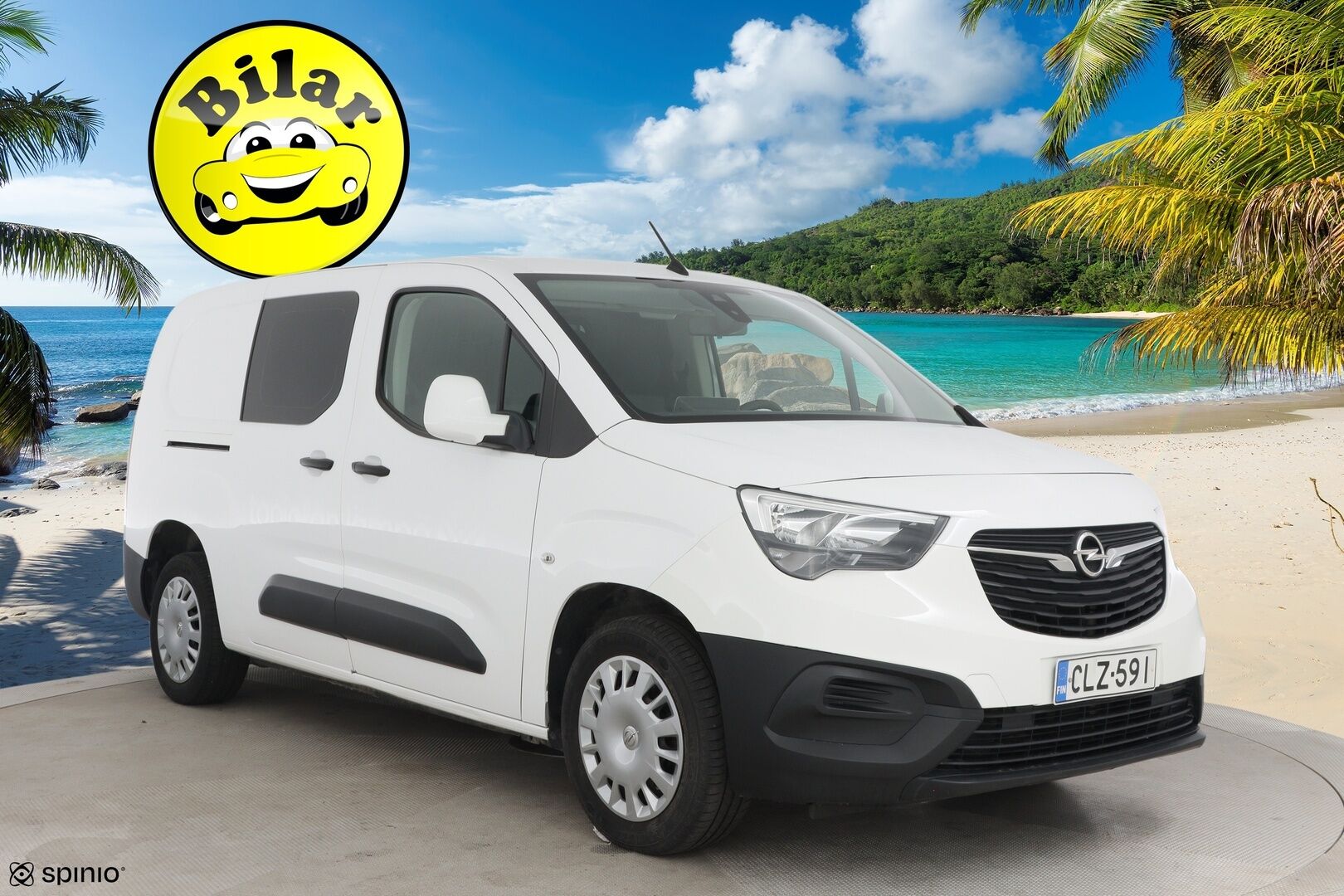 Opel Combo 2019 Cargo XL Enjoy 1,5 Diesel Turbo S/S 75 kW MT5 - Vakkari | P-tutkat | Merkkihuollot | Webasto | CarPlay | 1om. Suomi-auto