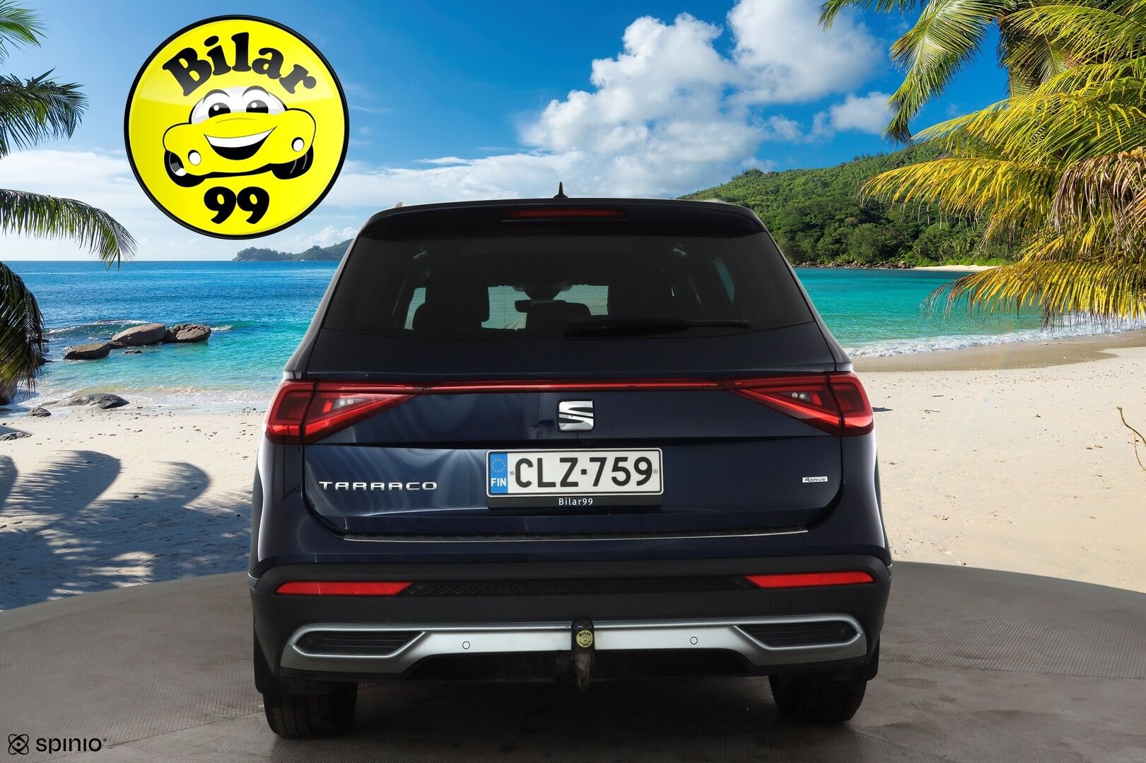 Seat Tarraco 2019 2,0 TDI 190 4DRIVE Xcellence Launch Premium DSG 7-P * Beats / Webasto / Koukku / ACC / LED / 360° / Panorama * - Suomi-auto / Kahdet renkaat 