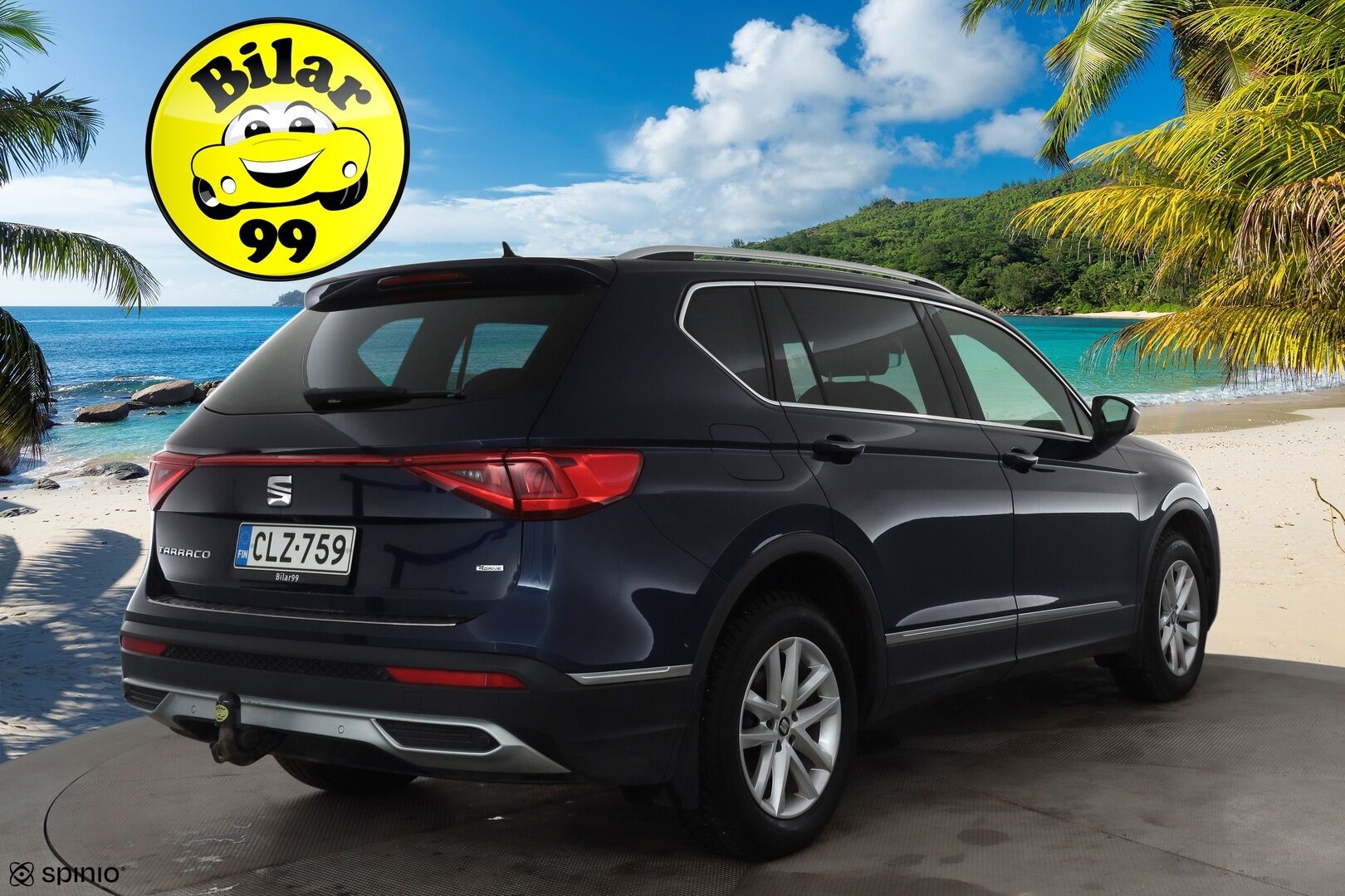 Seat Tarraco 2019 2,0 TDI 190 4DRIVE Xcellence Launch Premium DSG 7-P * Beats / Webasto / Koukku / ACC / LED / 360° / Panorama * - Suomi-auto / Kahdet renkaat 