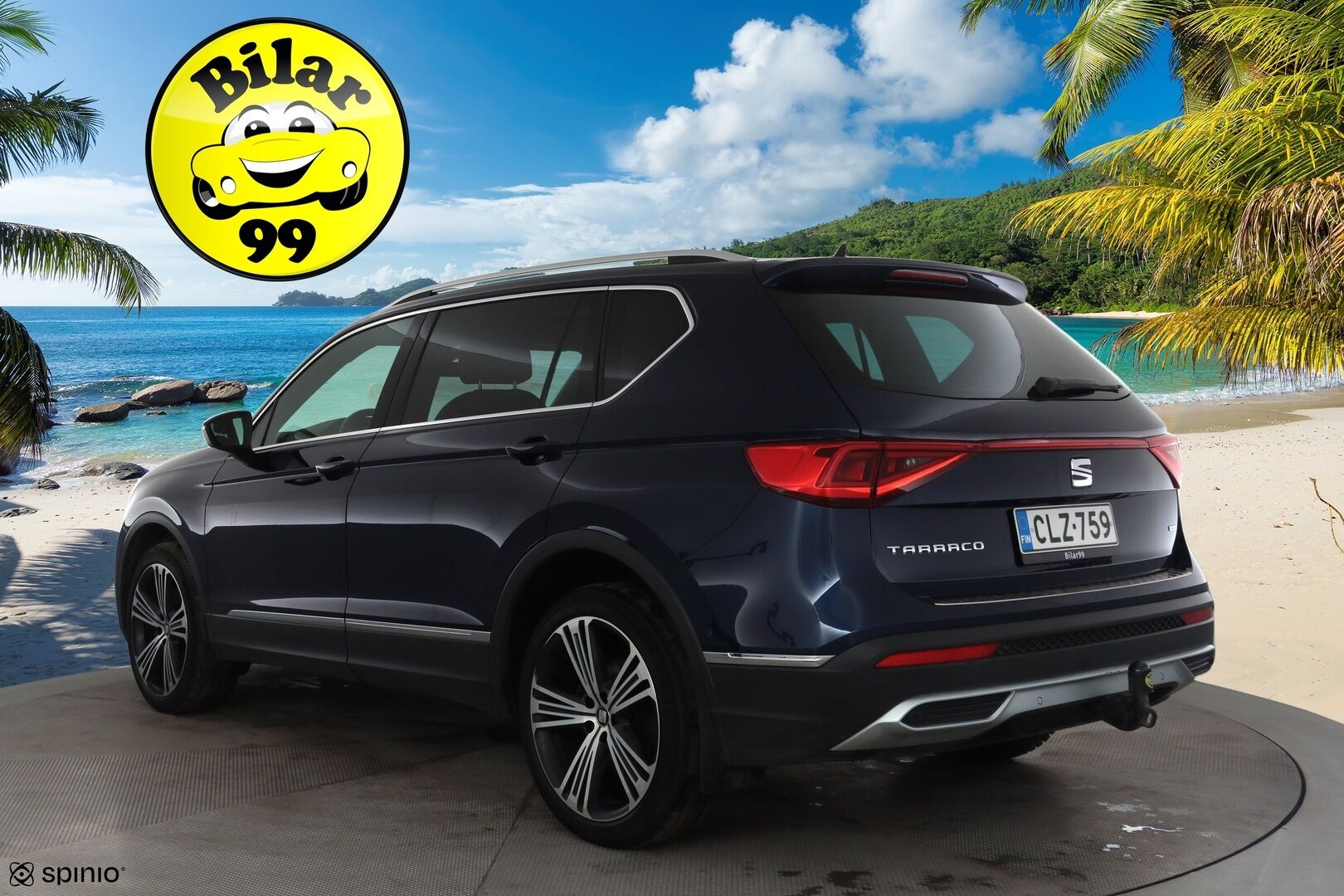 Seat Tarraco 2019 2,0 TDI 190 4DRIVE Xcellence Launch Premium DSG 7-P * Beats / Webasto / Koukku / ACC / LED / 360° / Panorama * - Suomi-auto / Kahdet renkaat 