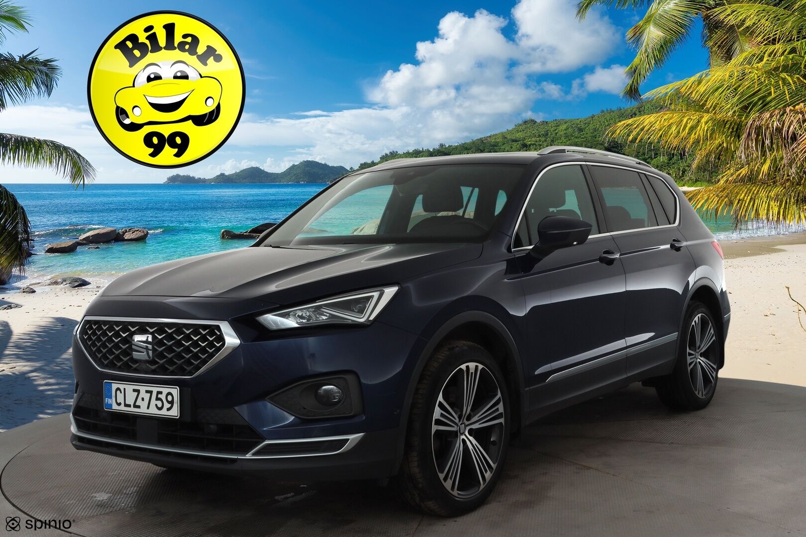 Seat Tarraco 2019 2,0 TDI 190 4DRIVE Xcellence Launch Premium DSG 7-P * Beats / Webasto / Koukku / ACC / LED / 360° / Panorama * - Suomi-auto / Kahdet renkaat 