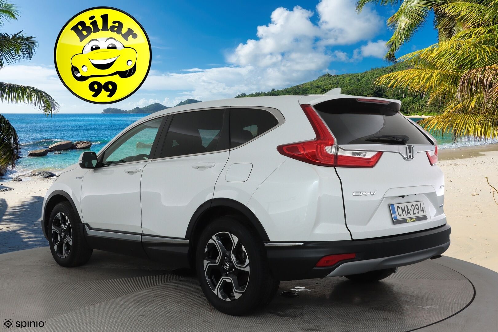 Honda CR-V 2019 Hybrid Elegance AWD AT *ACC / Kamera / KeylessGo / LED / Navi / Apple&Android* - KATSO KAMPANJAHINTA! / Suomi-auto / Kahdet OEM Vanteet / Fiksusti huollettu