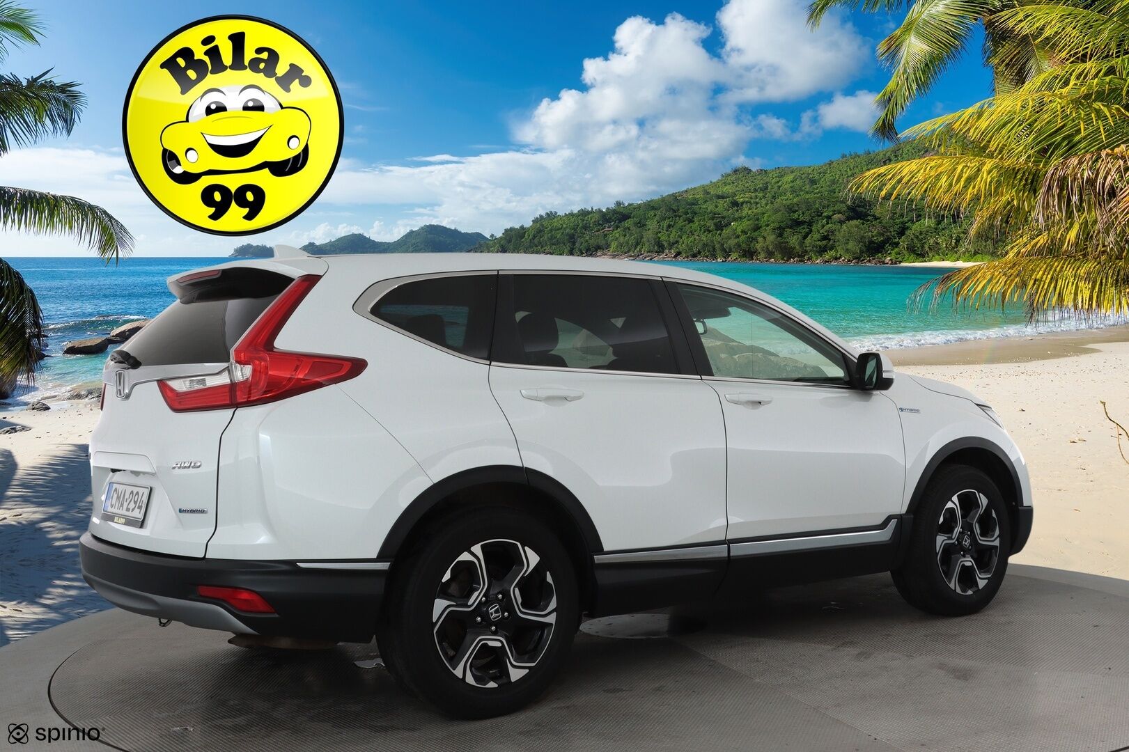 Honda CR-V 2019 Hybrid Elegance AWD AT *ACC / Kamera / KeylessGo / LED / Navi / Apple&Android* - KATSO KAMPANJAHINTA! / Suomi-auto / Kahdet OEM Vanteet / Fiksusti huollettu