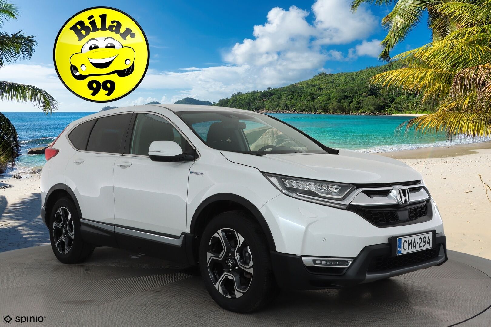 Honda CR-V 2019 Hybrid Elegance AWD AT *ACC / Kamera / KeylessGo / LED / Navi / Apple&Android* - 3,99 % KORKOTARJOUS TÄHÄN AUTOON 31.8. ASTI! - Suomi-auto / Kahdet OEM Vanteet 