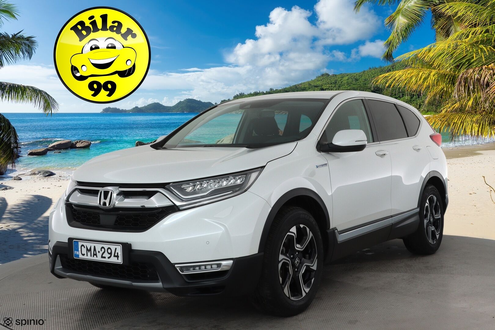 Honda CR-V 2019 Hybrid Elegance AWD AT *ACC / Kamera / KeylessGo / LED / Navi / Apple&Android* - KATSO KAMPANJAHINTA! / Suomi-auto / Kahdet OEM Vanteet / Fiksusti huollettu