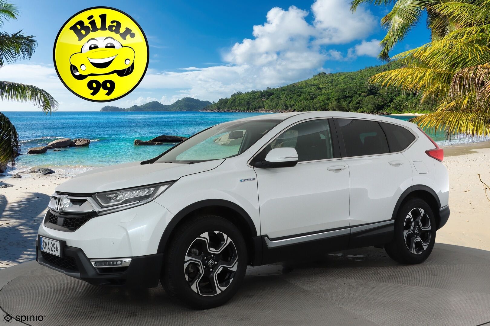 Honda CR-V 2019 Hybrid Elegance AWD AT *ACC / Kamera / KeylessGo / LED / Navi / Apple&Android* - 3,99 % KORKOTARJOUS TÄHÄN AUTOON 31.8. ASTI! - Suomi-auto / Kahdet OEM Vanteet 