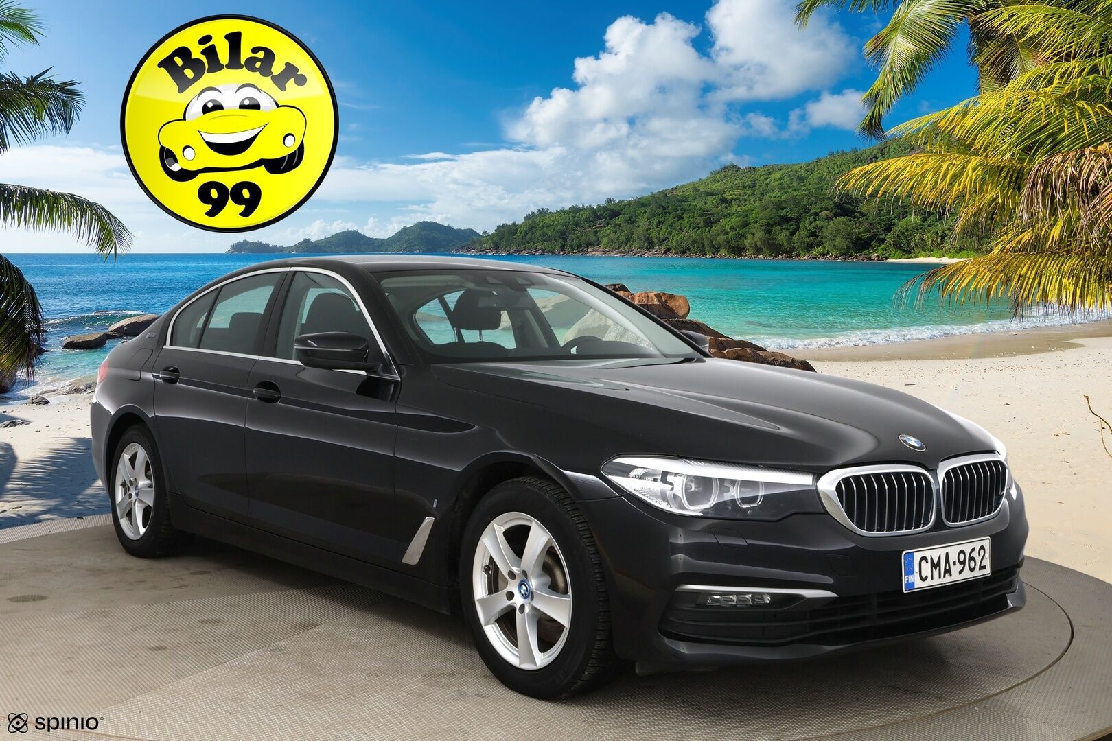 BMW 530 2019 G30 Sedan 530e A Charged Edition * 2.Om Suomiauto / P-Kamera / Prof.Navi / Ratinlämm. / Digimittari / Huippusiisti! * - Huollettu 10/25! / 2x Renkaat vanteineen!