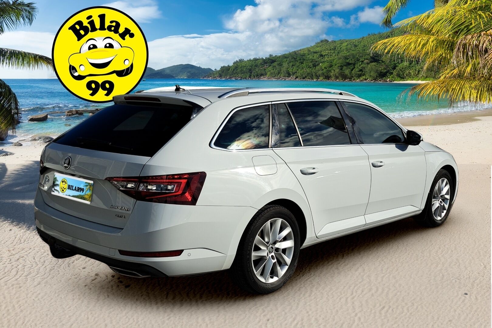Skoda Superb 2019 Combi 2,0 TSI 4x4 Style BusinessLine DSG Autom. - Webasto / Adapt.Vakkari / Canton Premium Sound / Nahkasisusta / Muistipenkki / Vetokoukku / Peruutuskamera / Lämmitettävä Tuulilasi / Supervarusteet!