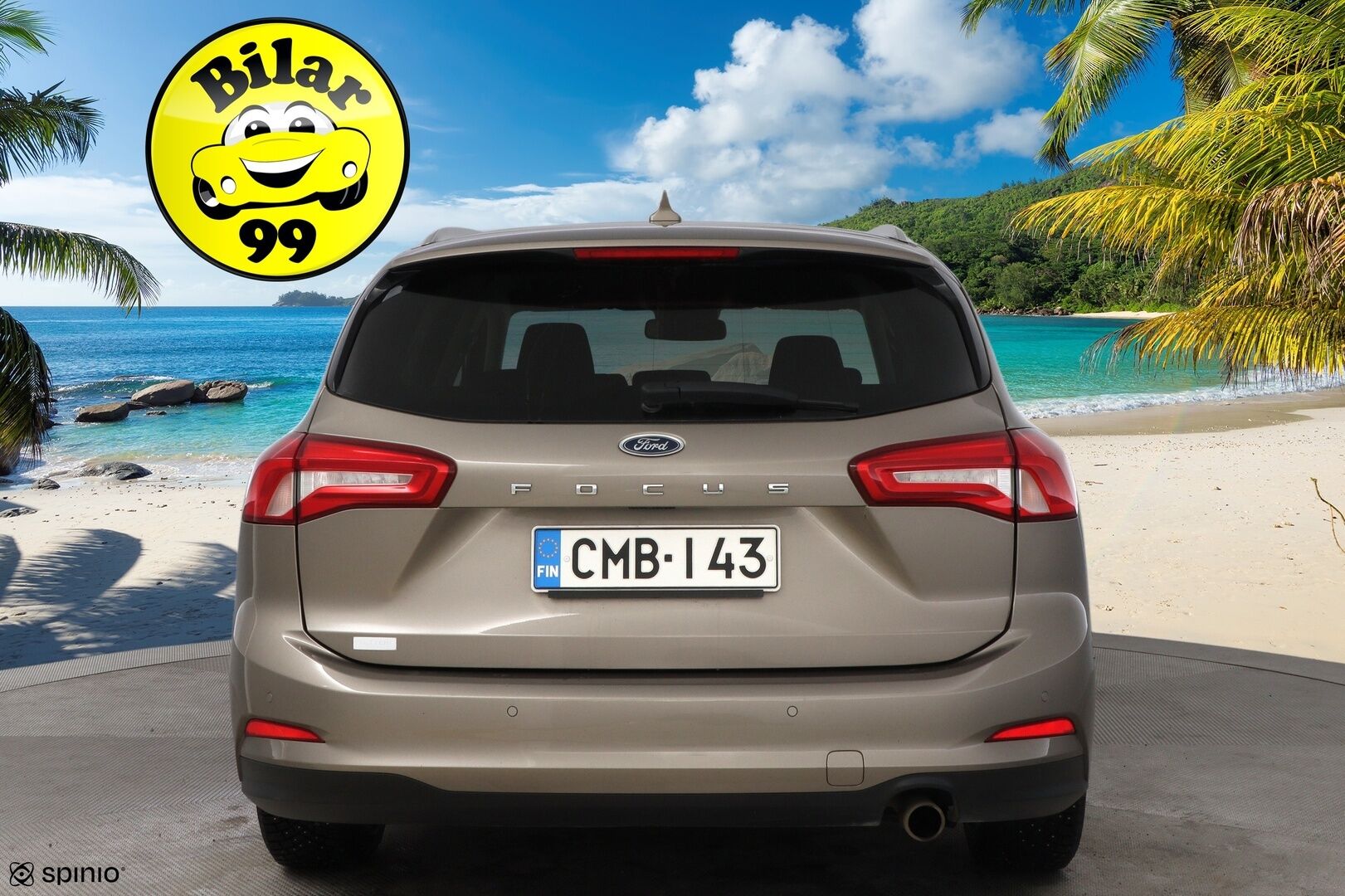 Ford Focus 2019 1,0 EcoBoost 125hv A8 Titanium Wagon * Webasto / Bang&Olufsen / Adapt.Vakkari / Navi / Adapt.LED / Kaistavahti - Suomiauto / 2x Renkaat aluvantein / Jakopää Ketjulla / Supervarusteet!