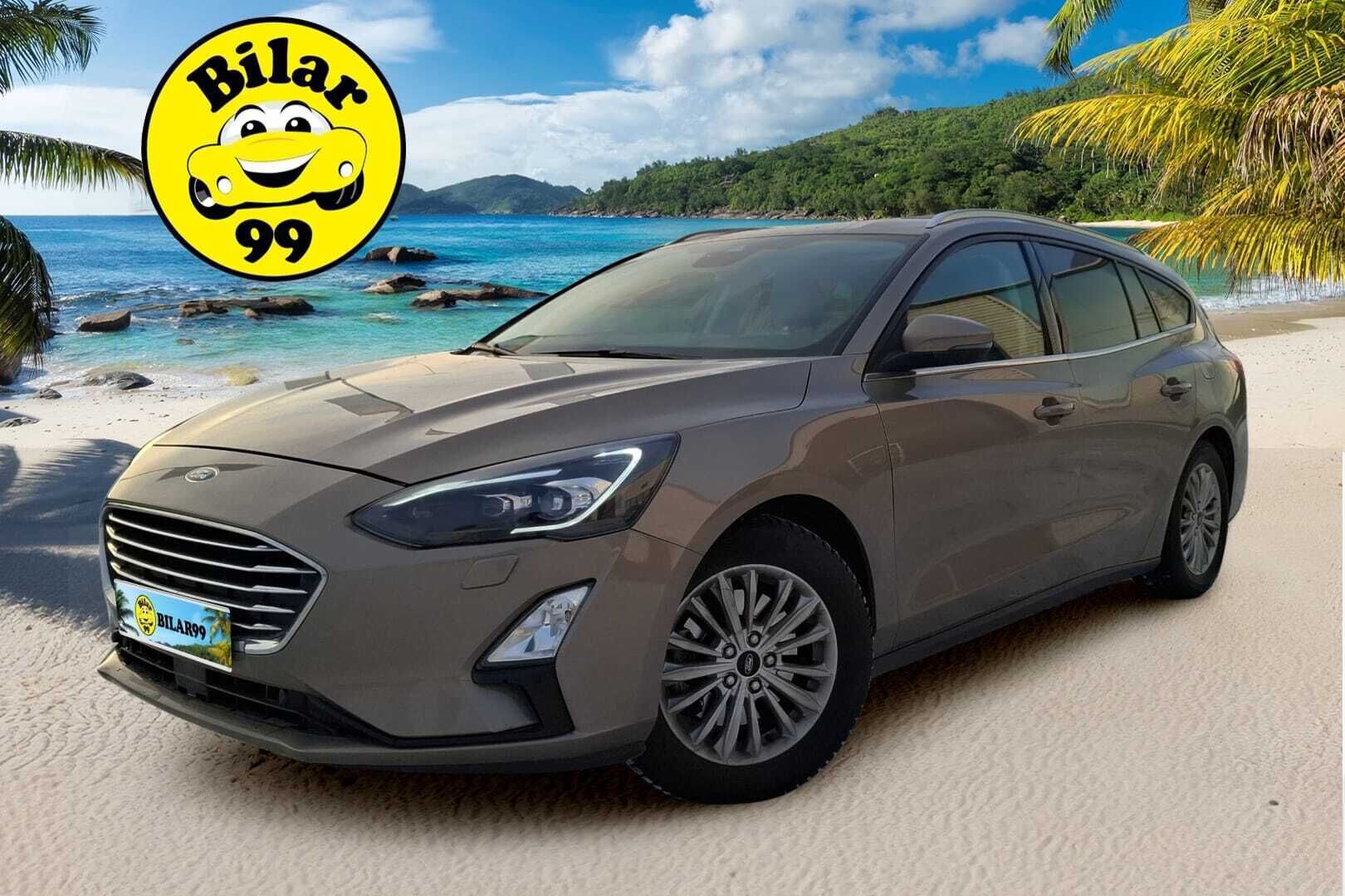 Ford Focus 2019 1,0 EcoBoost 125hv A8 Titanium Wagon * Webasto / Bang&Olufsen / Adapt.Vakkari / Navi / Adapt.LED / Kaistavahti - Suomiauto / 2x Renkaat aluvantein / Jakopää Ketjulla / Supervarusteet!