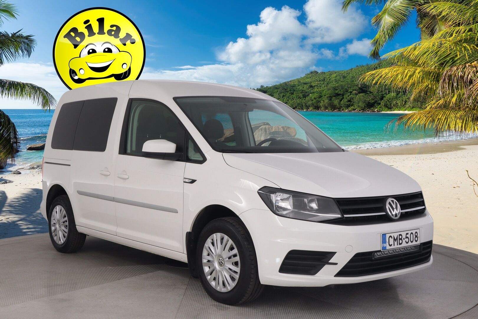 Volkswagen Caddy 2019 Trendline 2,0TDI 75 kW 5-Paik. - Webasto | Koukku | Vakkari | Bluetooth | 2x renkaat&vanteet | Suomi-auto