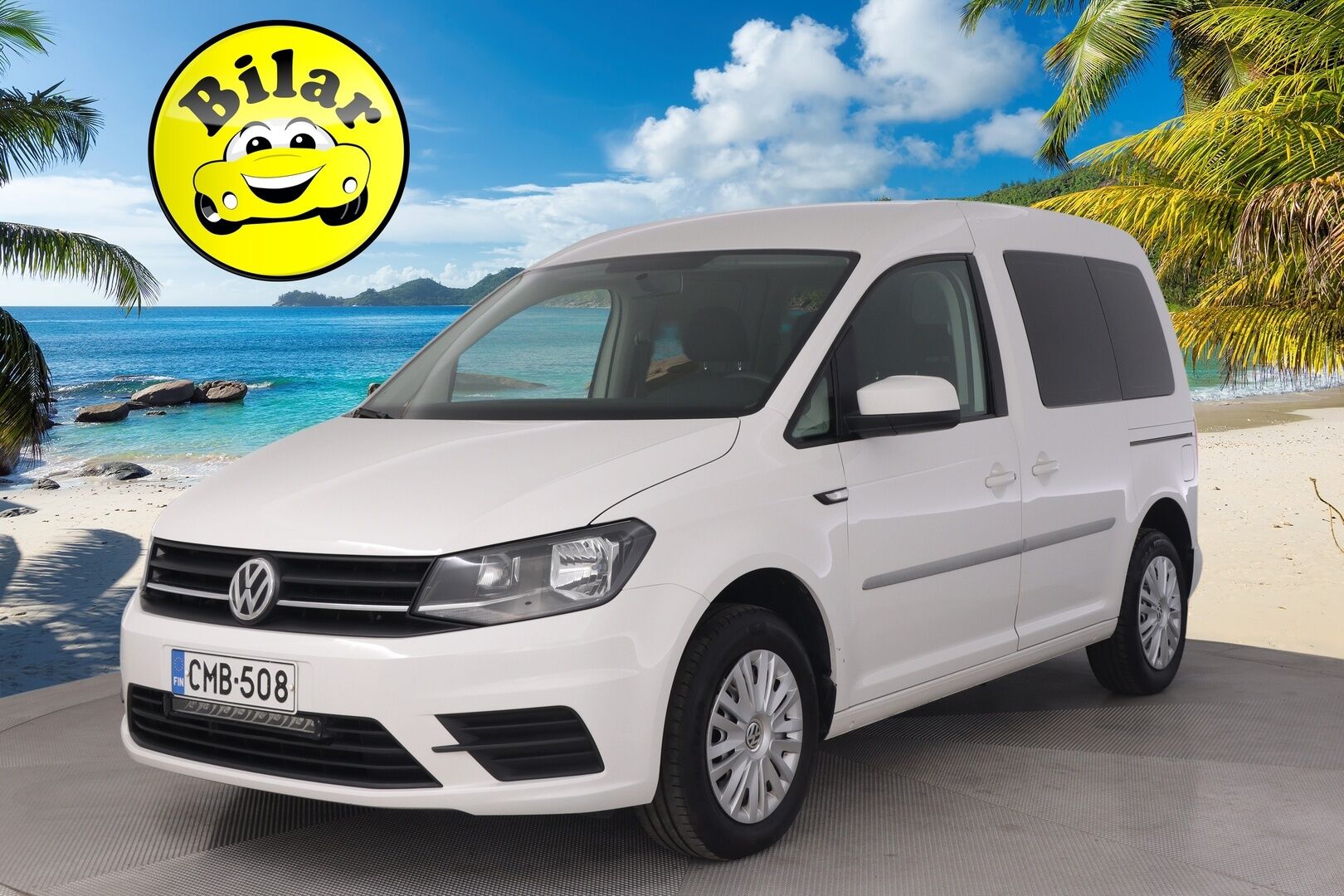 Volkswagen Caddy 2019 Trendline 2,0TDI 75 kW 5-Paik. - Webasto | Koukku | Vakkari | Bluetooth | 2x renkaat&vanteet | Suomi-auto