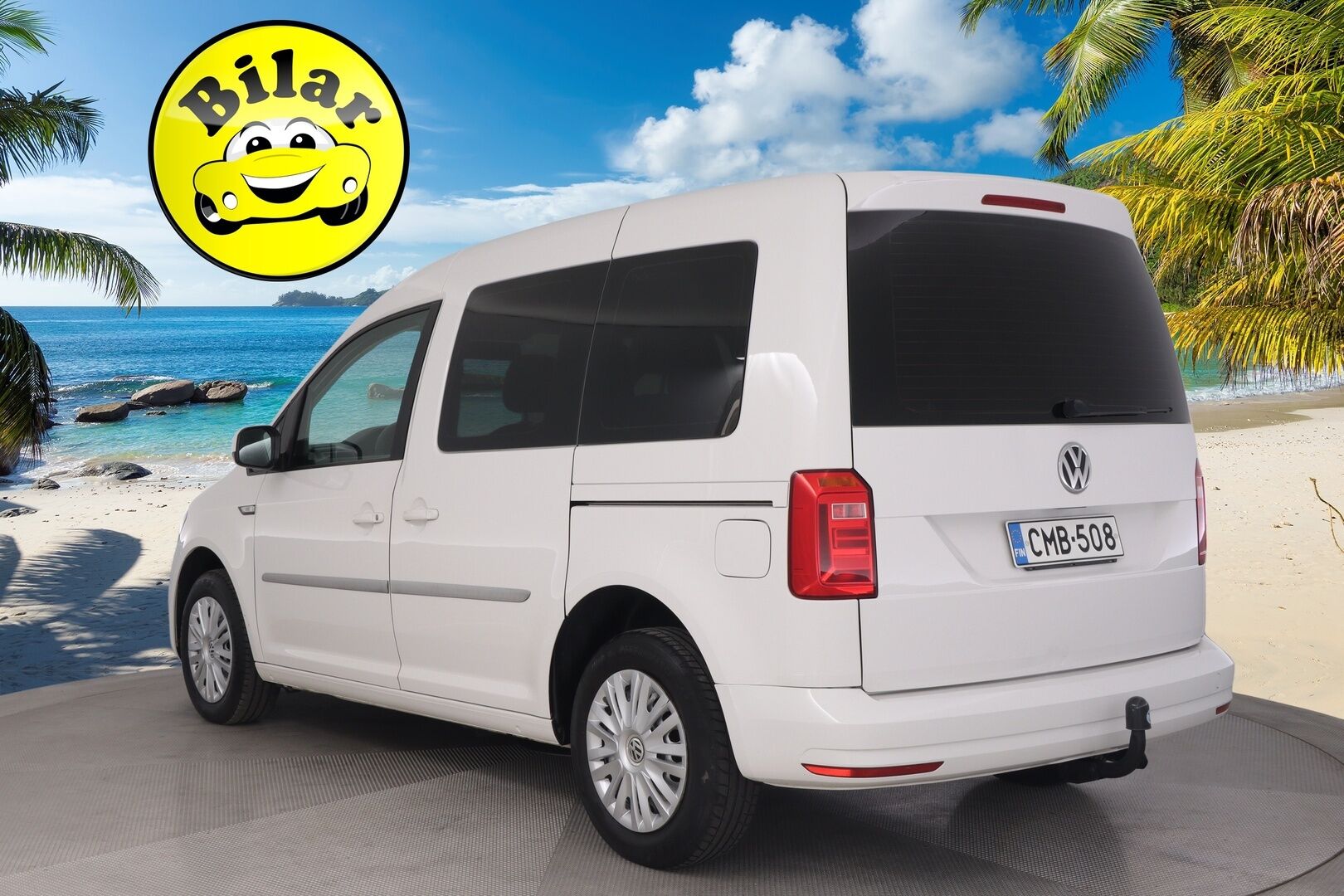 Volkswagen Caddy 2019 Trendline 2,0TDI 75 kW 5-Paik. - Webasto | Koukku | Vakkari | Bluetooth | 2x renkaat&vanteet | Suomi-auto