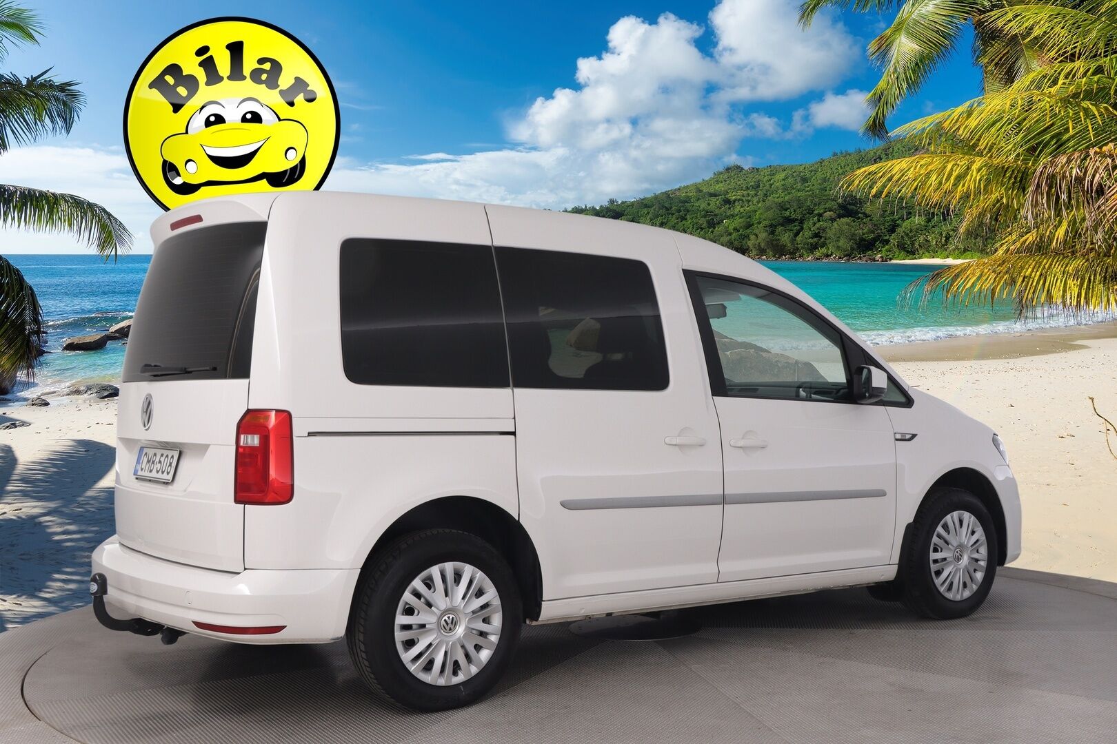 Volkswagen Caddy 2019 Trendline 2,0TDI 75 kW 5-Paik. - Webasto | Koukku | Vakkari | Bluetooth | 2x renkaat&vanteet | Suomi-auto