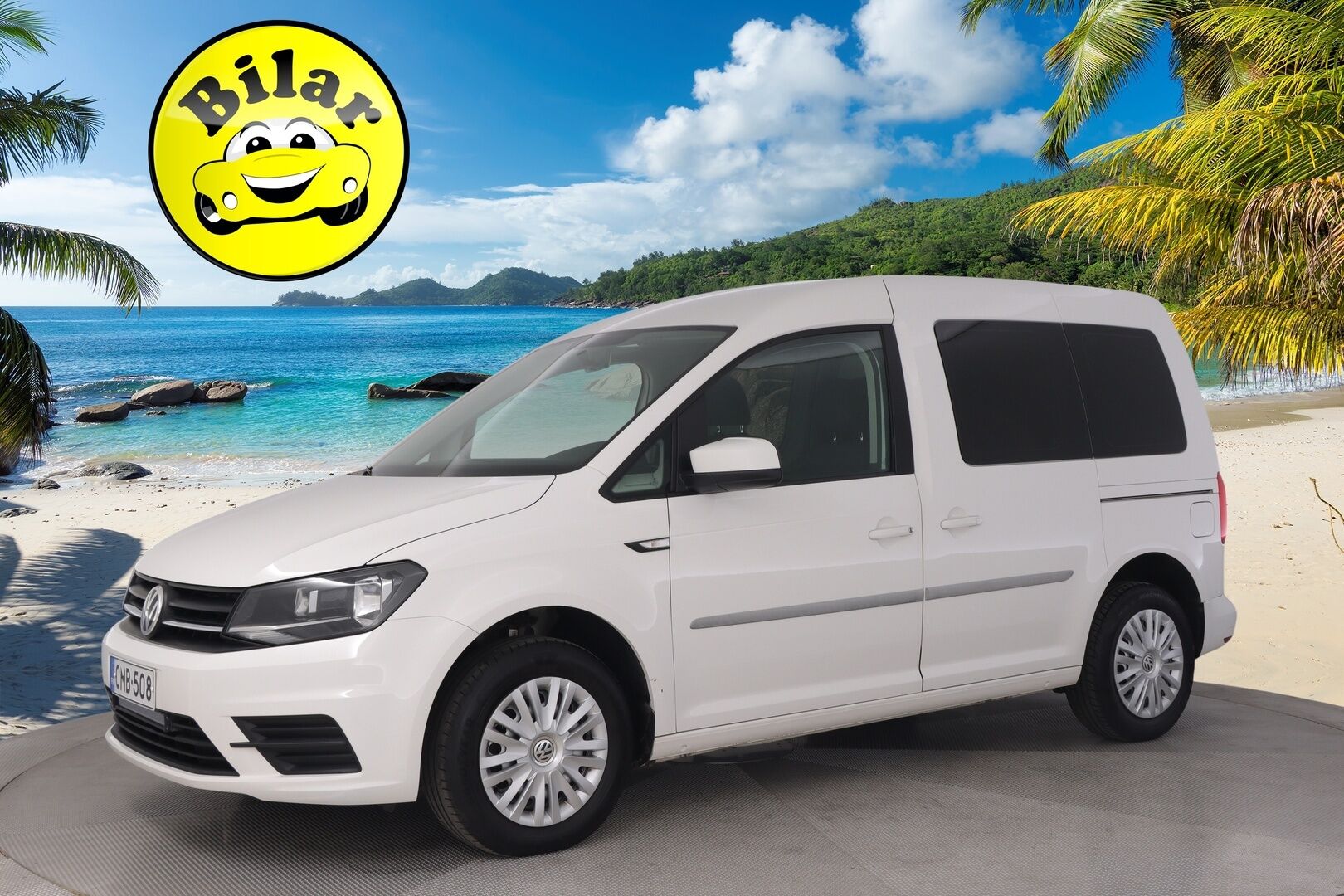 Volkswagen Caddy 2019 Trendline 2,0TDI 75 kW 5-Paik. - Webasto | Koukku | Vakkari | Bluetooth | 2x renkaat&vanteet | Suomi-auto
