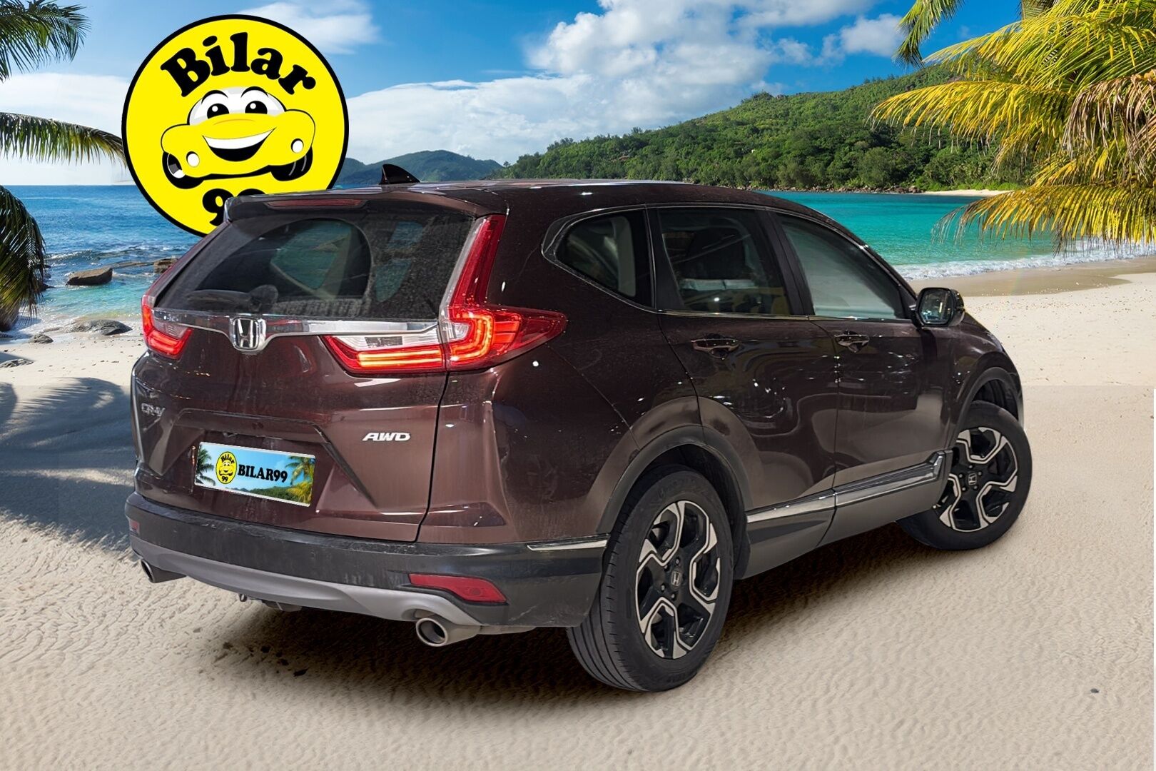 Honda CR-V 2019 Elegance AWD AT 193 hv * Suomiauto / Adapt.Vakkari / Koukku / Peruutuskamera / HiFi / LED / Navi / Apple&Android - Metalliväri / 2x Hyvät merkkirenkaat / Juuri tullut!