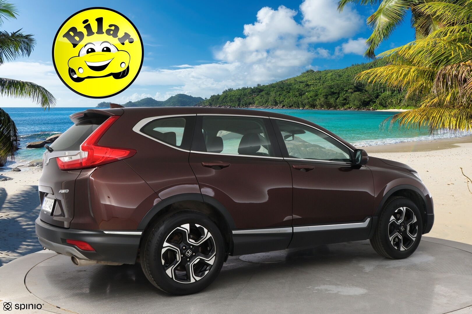 Honda CR-V 2019 Elegance AWD AT 193 hv - Suomiauto | Adapt.Vakkari | Koukku | Peruutuskamera | HiFi | LED | Navi | Apple&Android
