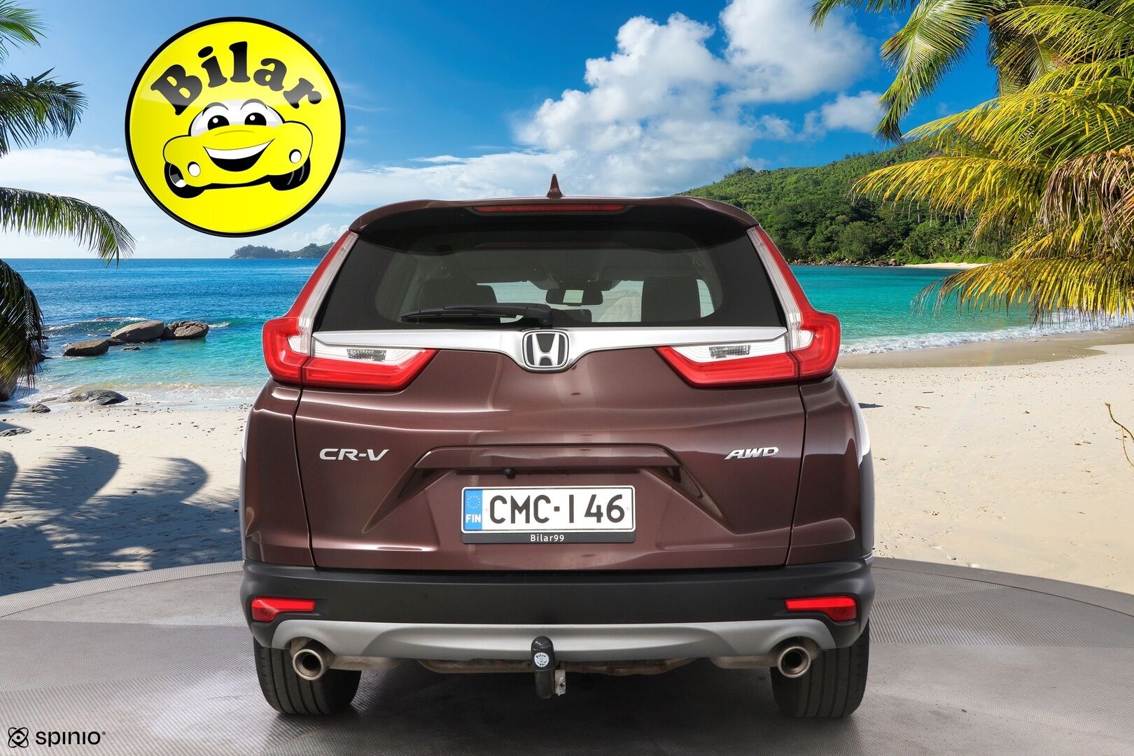Honda CR-V 2019 Elegance AWD AT 193 hv - Suomiauto | Adapt.Vakkari | Koukku | Peruutuskamera | HiFi | LED | Navi | Apple&Android | 2x Hyvät Merkkirenkaat | Juuri katsastettu!