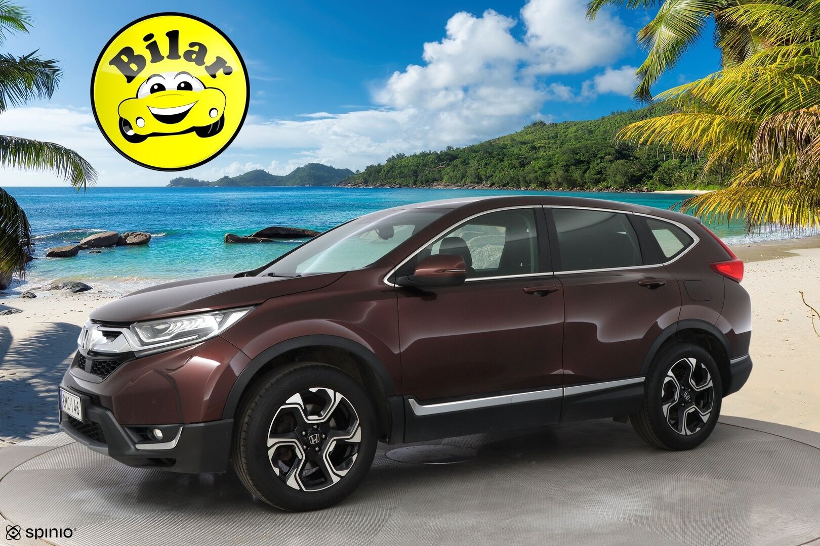 Honda CR-V 2019 Elegance AWD AT 193 hv - Suomiauto | Adapt.Vakkari | Koukku | Peruutuskamera | HiFi | LED | Navi | Apple&Android