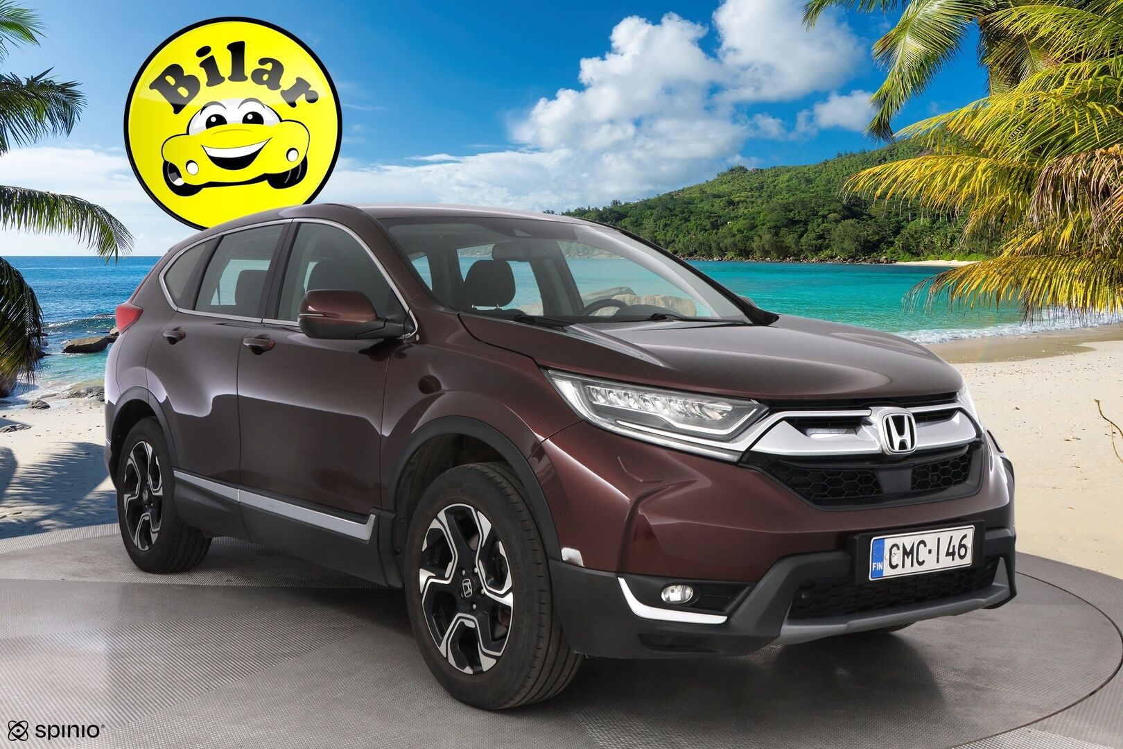Honda CR-V 2019 Elegance AWD AT 193 hv - Suomiauto | Adapt.Vakkari | Koukku | Peruutuskamera | HiFi | LED | Navi | Apple&Android | 2x Hyvät Merkkirenkaat | Juuri katsastettu!