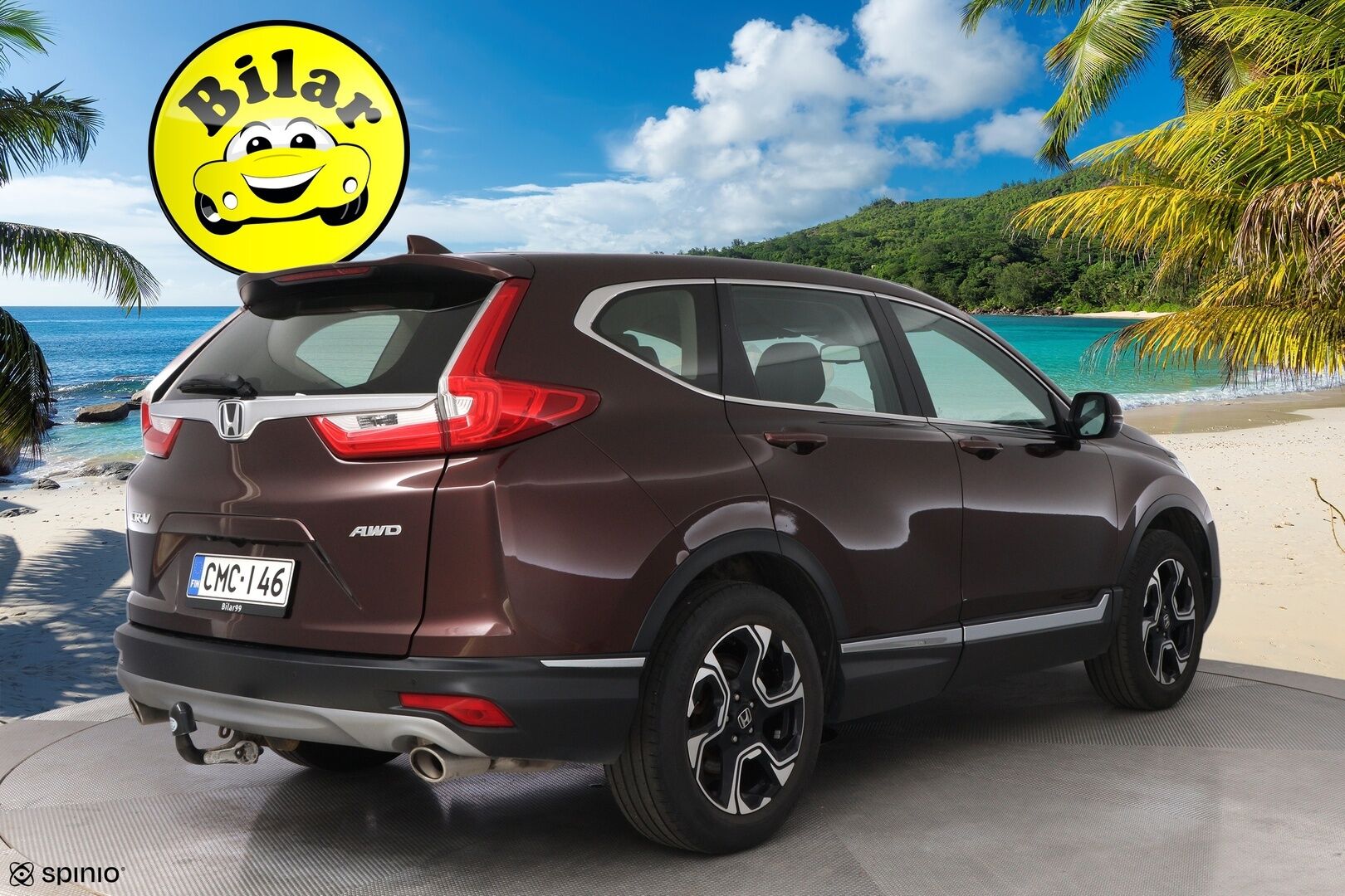 Honda CR-V 2019 Elegance AWD AT 193 hv - Suomiauto | Adapt.Vakkari | Koukku | Peruutuskamera | HiFi | LED | Navi | Apple&Android | 2x Hyvät Merkkirenkaat | Juuri katsastettu!