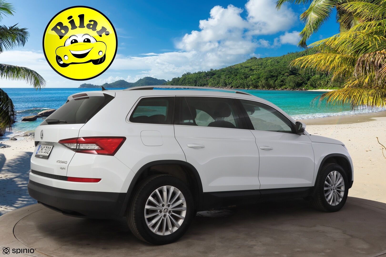 Skoda Kodiaq 2019 2,0 TSI 4x4 Style DSG Autom. - | Webasto | Koukku | ACC | LED | Ratinlämmitin | Pysäköinti avustin | Canton | Suomi-auto|