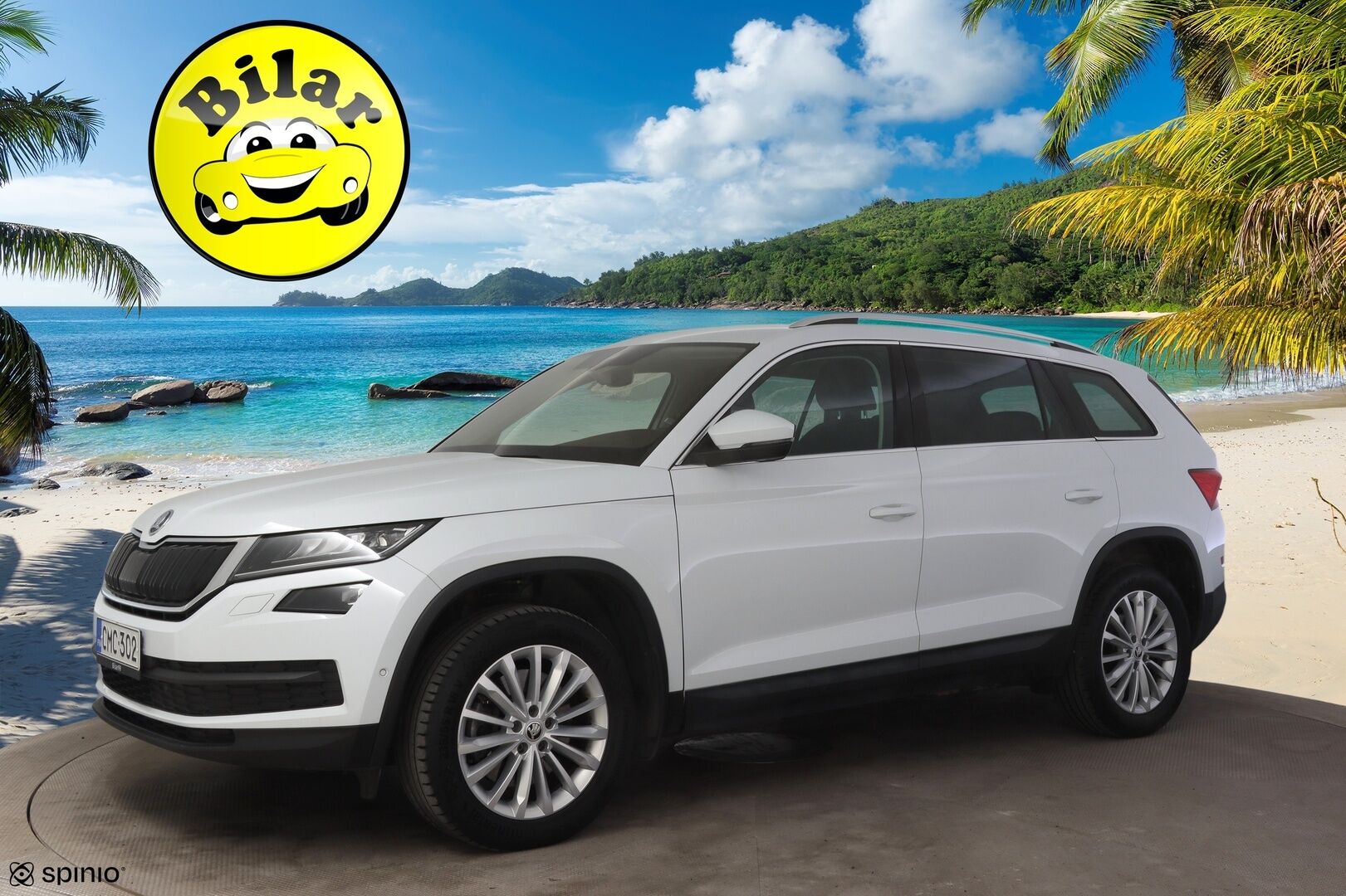 Skoda Kodiaq 2019 2,0 TSI 4x4 Style DSG Autom. - | Webasto | Koukku | ACC | LED | Ratinlämmitin | Pysäköinti avustin | Canton | Suomi-auto|