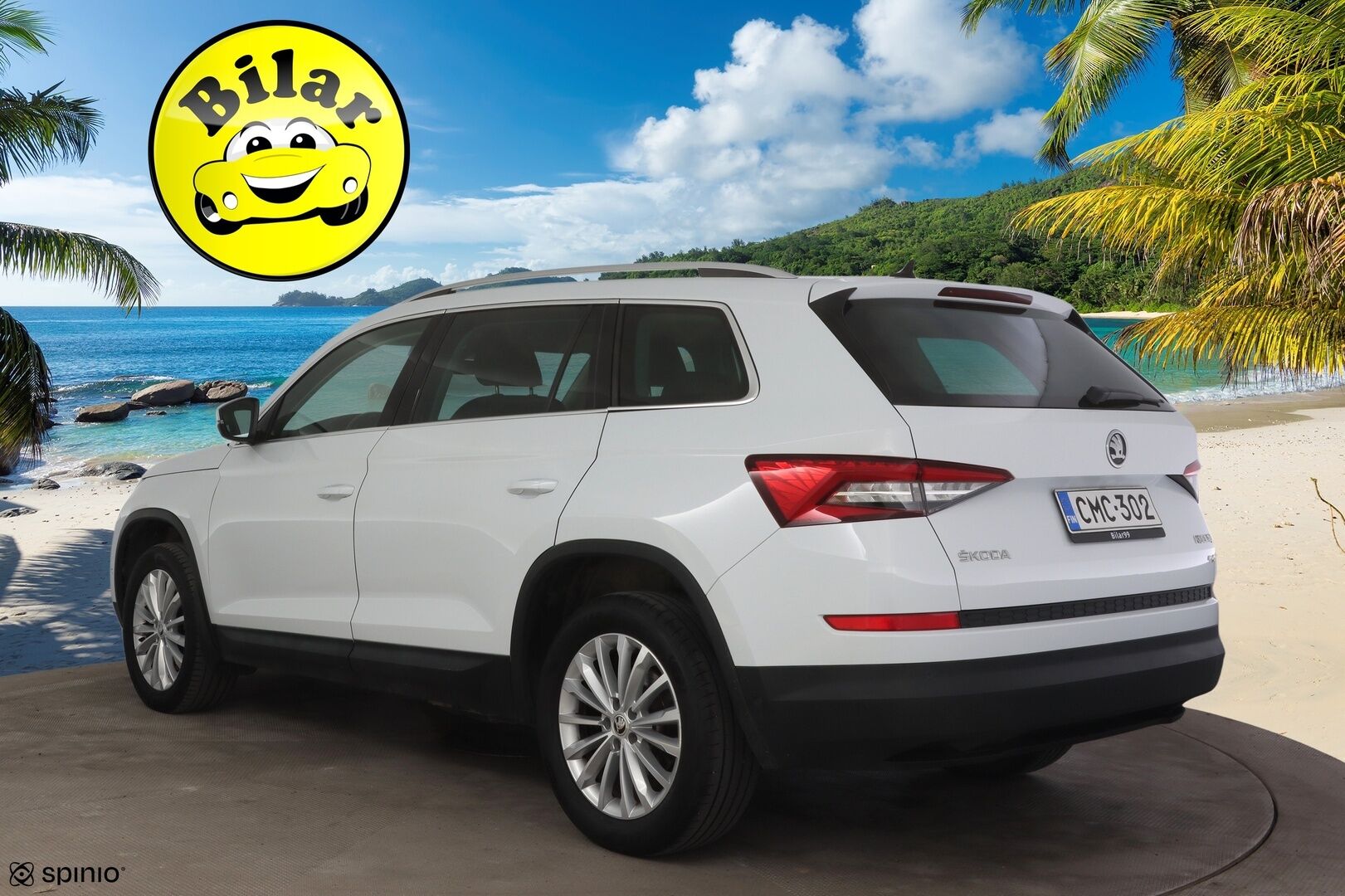 Skoda Kodiaq 2019 2,0 TSI 4x4 Style DSG Autom. - | Webasto | Koukku | ACC | LED | Ratinlämmitin | Pysäköinti avustin | Canton | Suomi-auto|