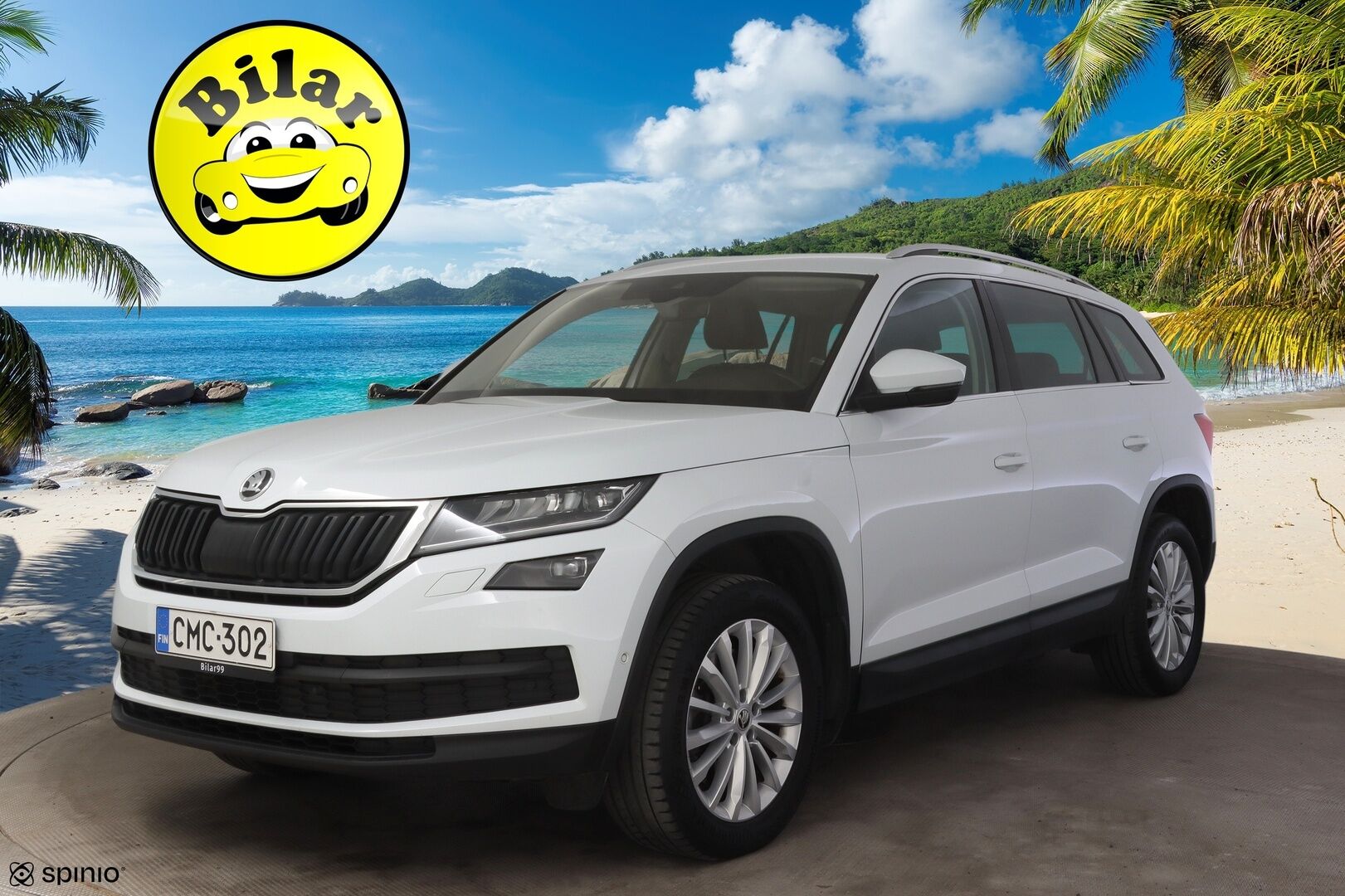 Skoda Kodiaq 2019 2,0 TSI 4x4 Style DSG Autom. - | Webasto | Koukku | ACC | LED | Ratinlämmitin | Pysäköinti avustin | Canton | Suomi-auto|