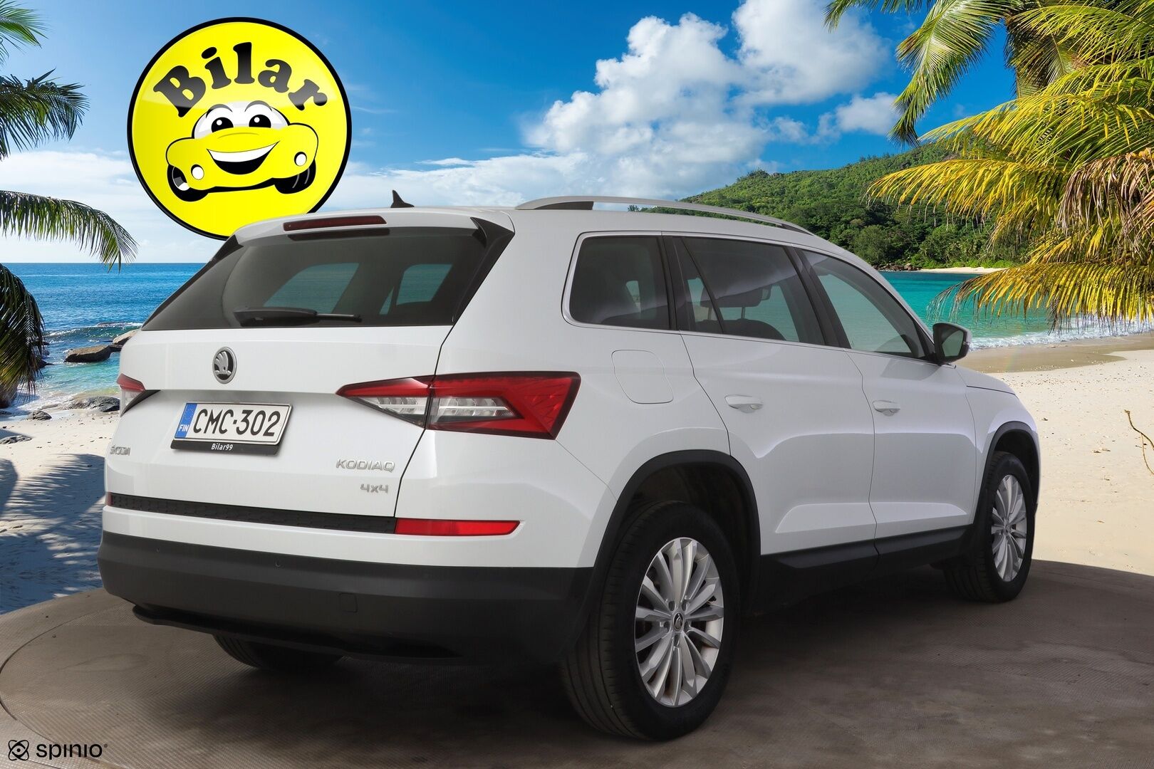 Skoda Kodiaq 2019 2,0 TSI 4x4 Style DSG Autom. - | Webasto | Koukku | ACC | LED | Ratinlämmitin | Pysäköinti avustin | Canton | Suomi-auto|