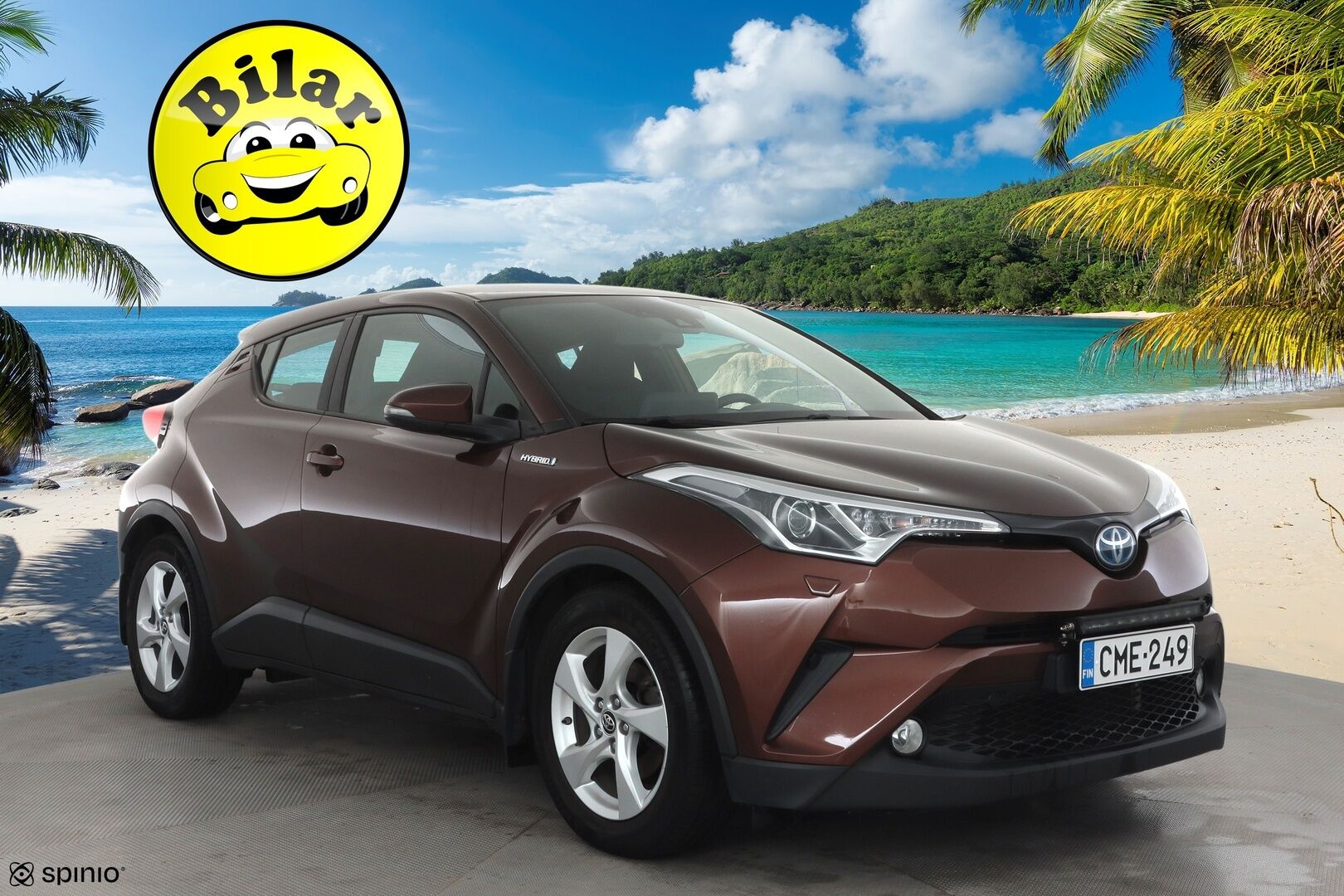 Toyota C-HR 2019 1,8 Hybrid Active Edition - | ACC | Koukku | Lohko+Sisä | P.Kamera | Navi | LED-lisä | Kaistavahti | Keyless | Suomi-auto | Kahdet renkaat aluvanteilla | Merkkihuollettu | 