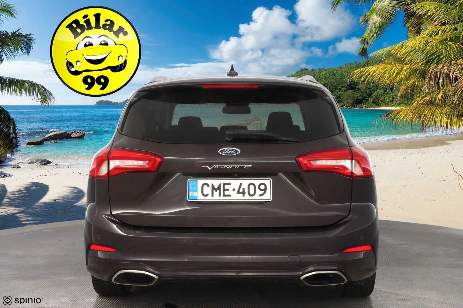 Ford Focus 2019 1,5 EcoBoost 182hv A8 Vignale Wagon * ACC / Lohkolämmitin / Kamera / Navi / Ratinlämmitin / B&O * - Suomi-auto / Kahdet OEM vanteet / Viimeisin huolto 137tkm!