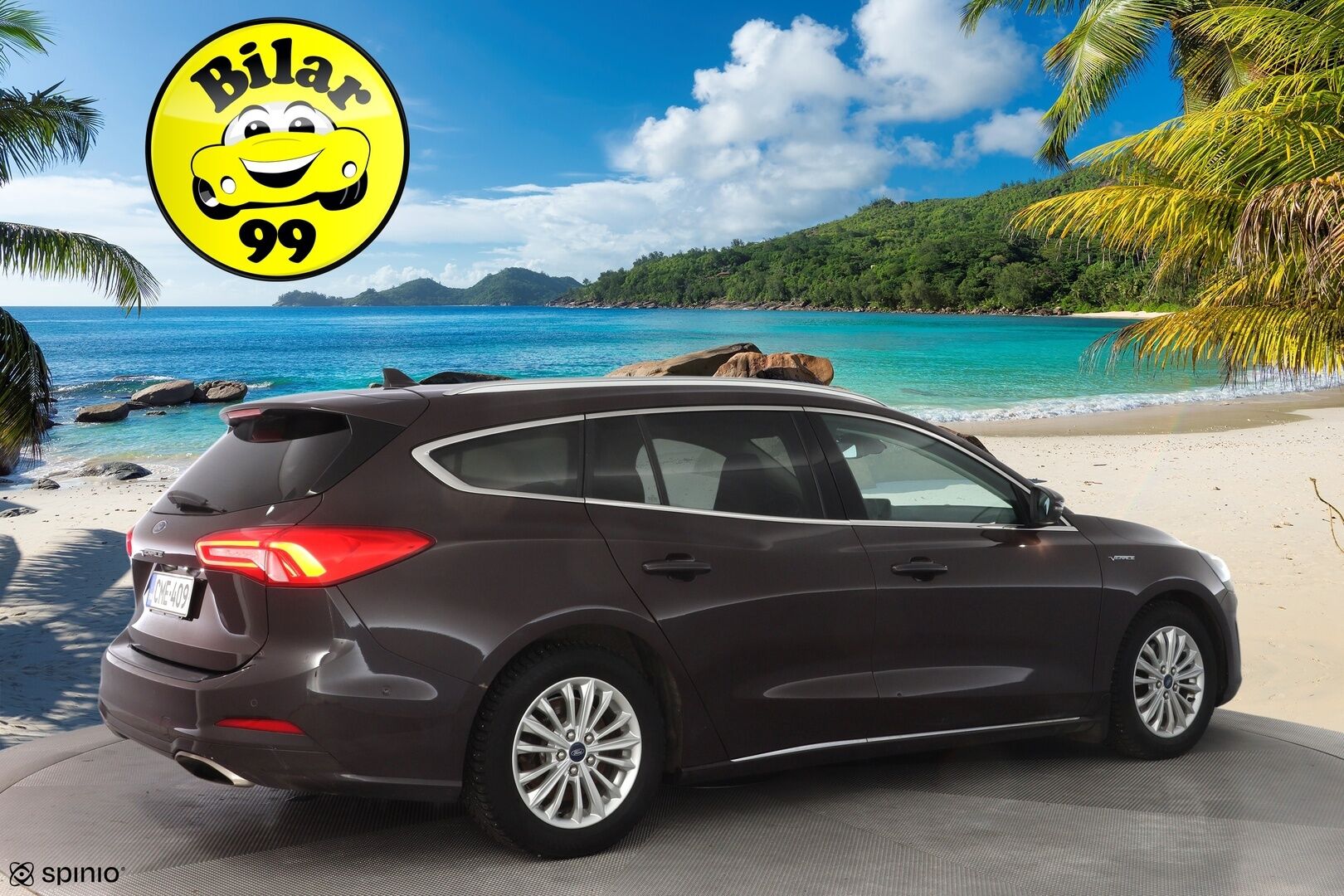 Ford Focus 2019 1,5 EcoBoost 182hv A8 Vignale Wagon * ACC / Lohkolämmitin / Kamera / Navi / Ratinlämmitin / B&O * - Suomi-auto / Kahdet OEM vanteet / Viimeisin huolto 137tkm!