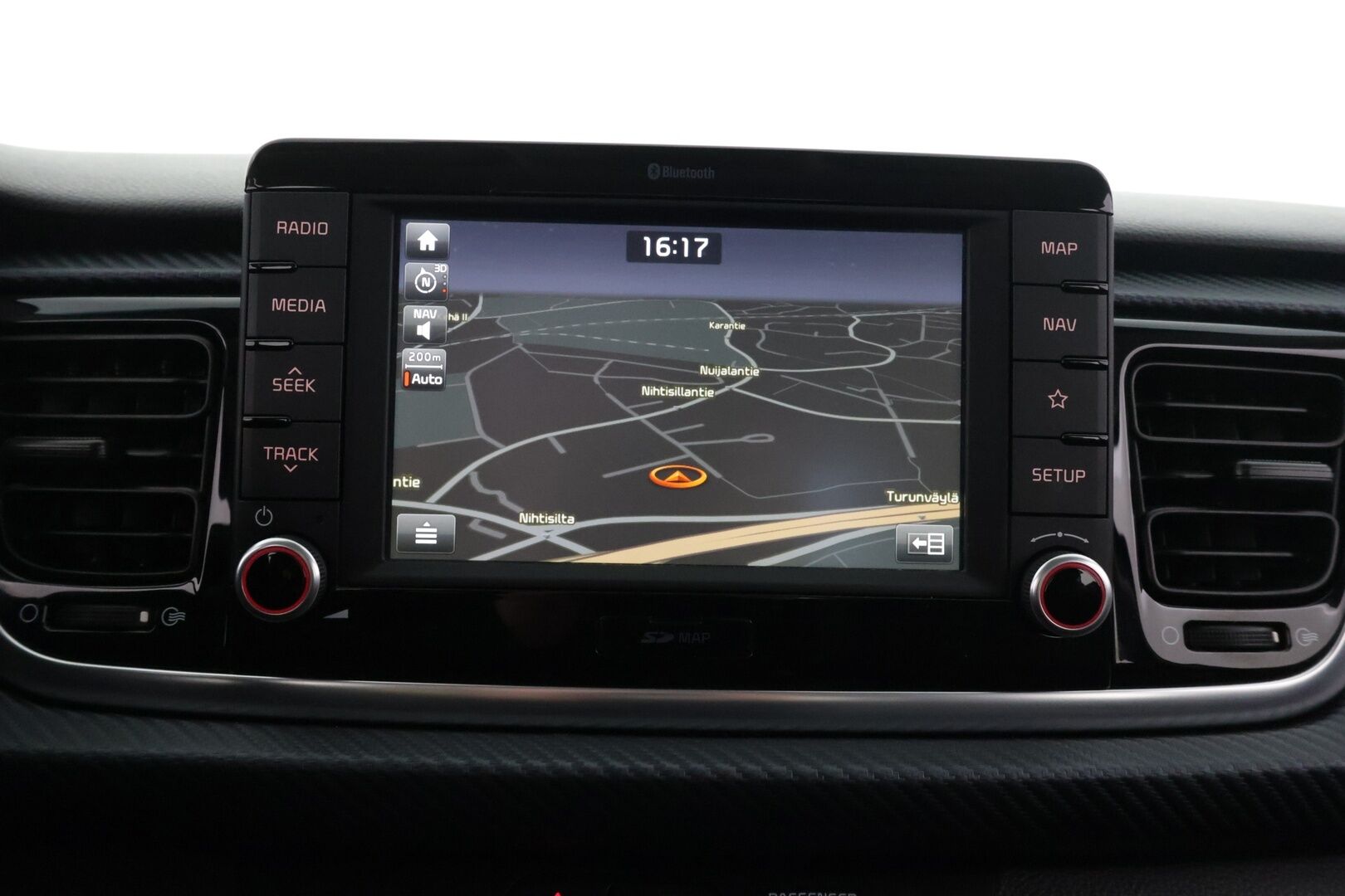 Kia Rio 2019 1,0 T-GDI ISG 120hv GT-Line DCT EcoDynamics - Vakkari / P-kamera / Kaistavahti / Puolinahka Sporttipenkit / Ratinlämmitin / 2x Renkaat Aluvanteilla / Apple&Android
