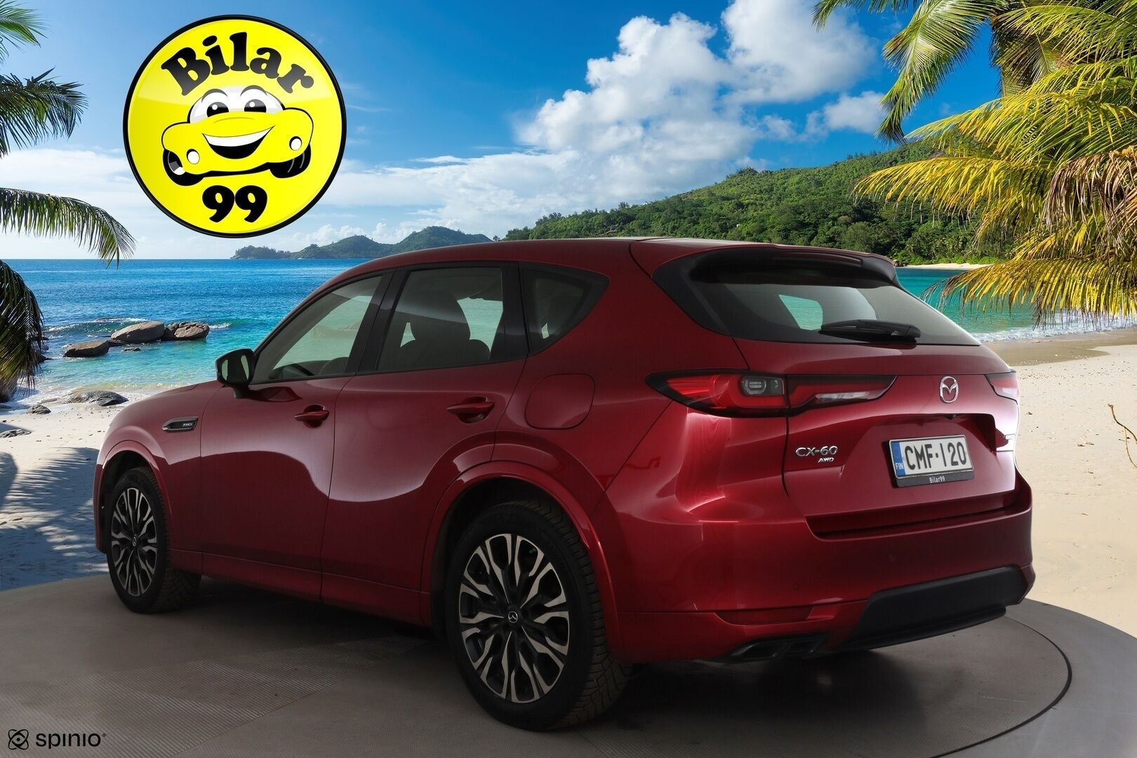 Mazda CX-60 2023 2.5 PHEV 8AT AWD Homura Driver Assistance * ACC / HUD / P.kamera / LED / Navi / Koukku / KeylessGo * - 1.Om Suomi-auto / Akku kuntotarkastettu / Kahdet renkaat aluvanteilla - HULLUT AVAJAISHULINAT KORKOTARJOUS 3,29 %
