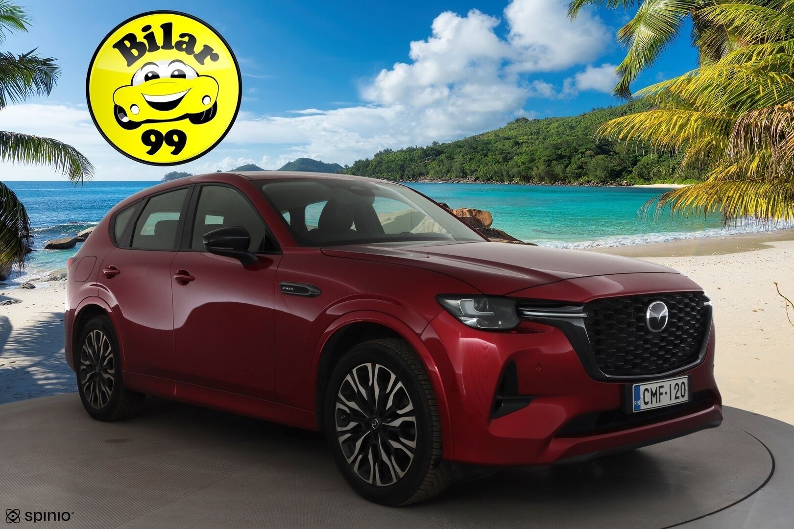 Mazda CX-60 2023 2.5 PHEV 8AT AWD Homura Driver Assistance * ACC / HUD / P.kamera / LED / Navi / Koukku / KeylessGo * - 1.Om Suomi-auto / Akku kuntotarkastettu / Kahdet renkaat aluvanteilla - HULLUT AVAJAISHULINAT KORKOTARJOUS 3,29 %