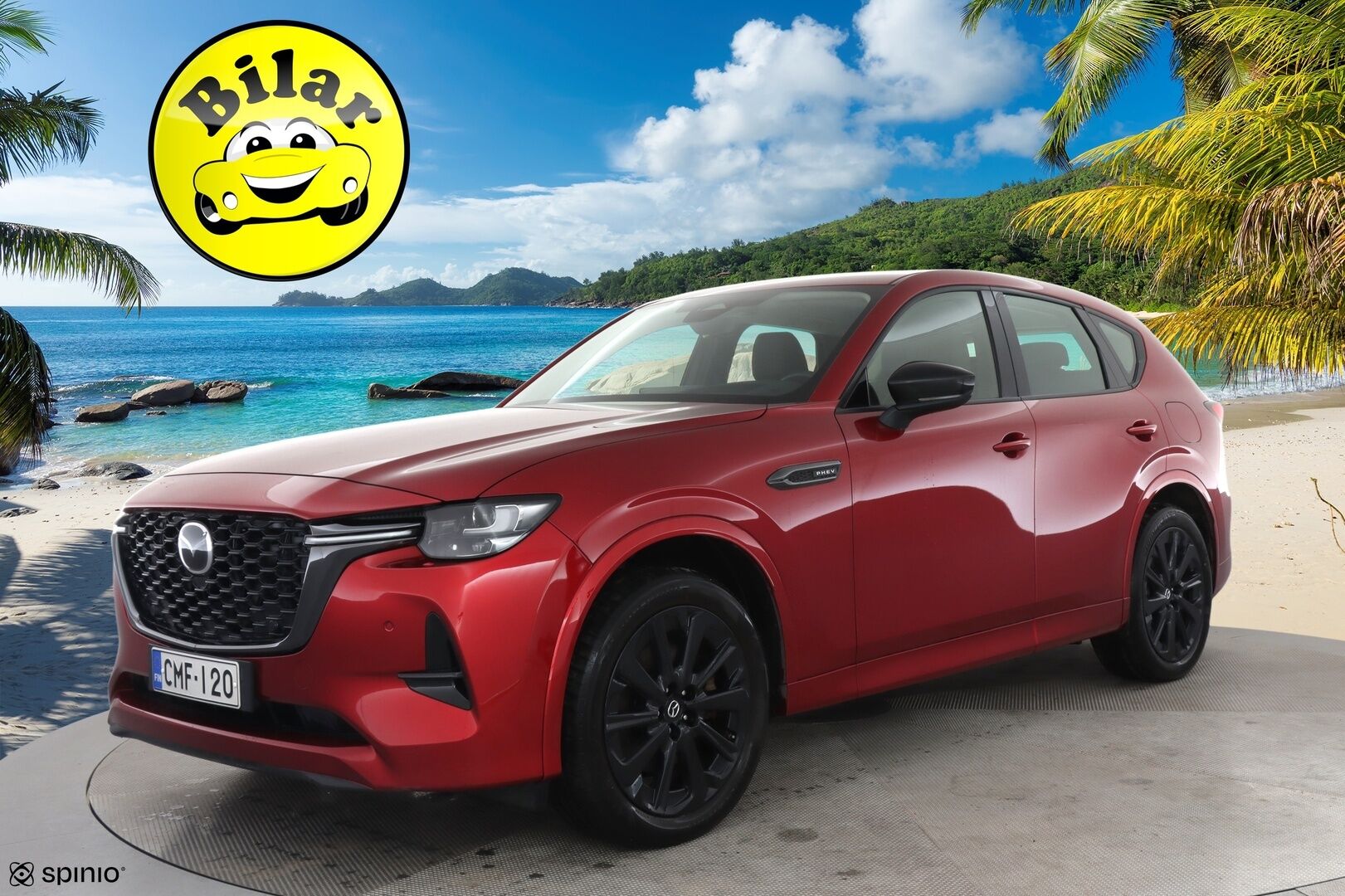 Mazda CX-60 2023 2.5 PHEV 8AT AWD Homura Driver Assistance - 1.Om Suomi-auto / ACC / HUD / Peruutuskamera / Vetokoukku
