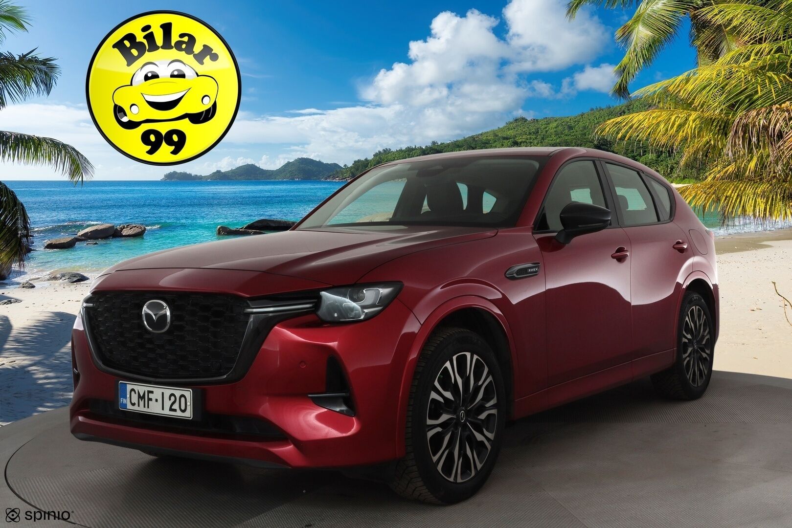 Mazda CX-60 2023 2.5 PHEV 8AT AWD Homura Driver Assistance - 1.Om Suomi-auto / Akku kuntotarkastettu / Kahdet renkaat aluvanteilla