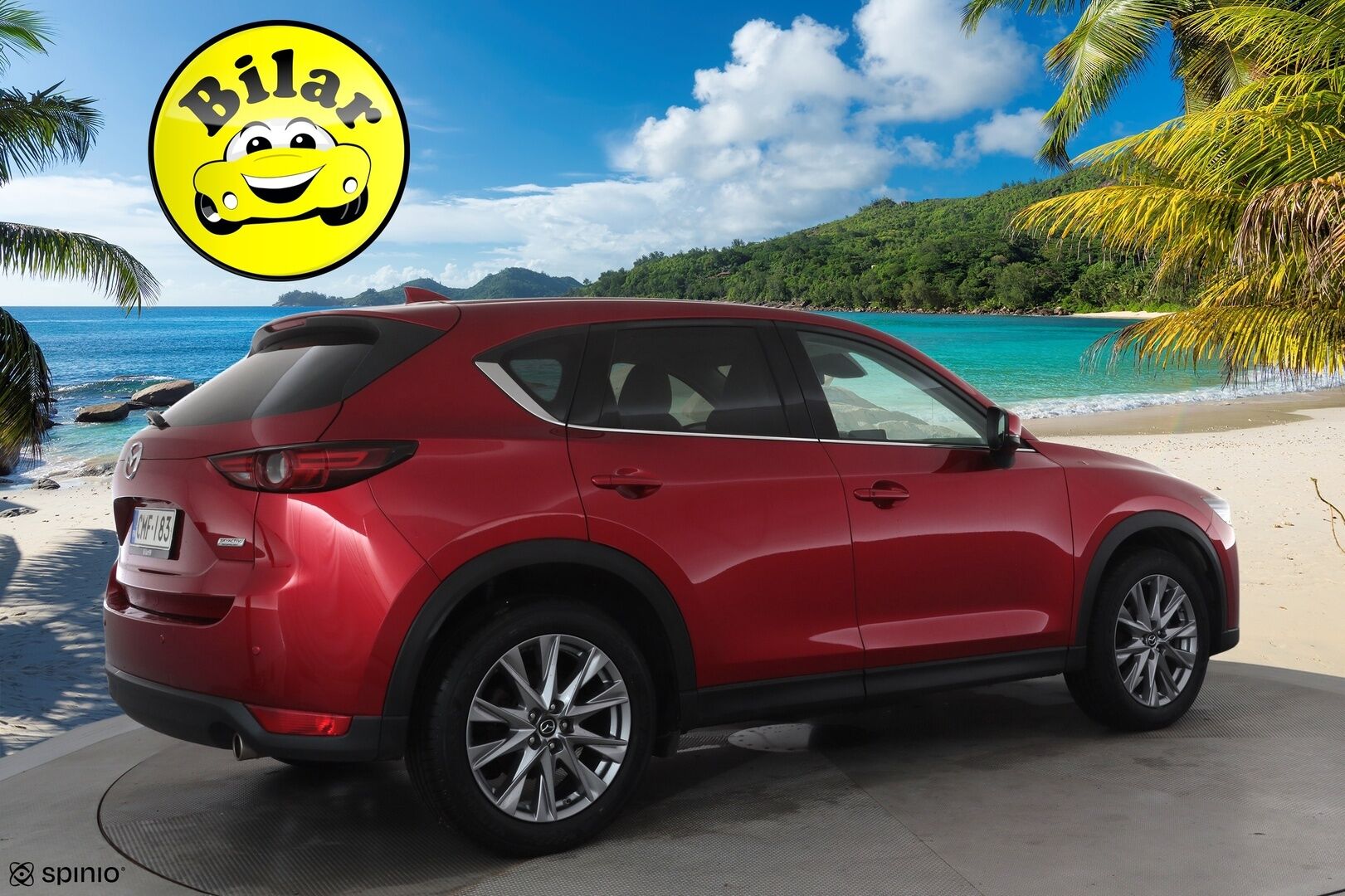 Mazda CX-5 2019 2,5 SKYACTIV-G AWD Luxury 6AT FR2 Vaalea nahkaverhoilu - | Bose | 360 | Webasto | ACC | Ilmastoitu Muistipenkki | LED | Kaistavahti | Katveavustin | Navi | Keyless | Suomi-auto | Kahdet renkaat |